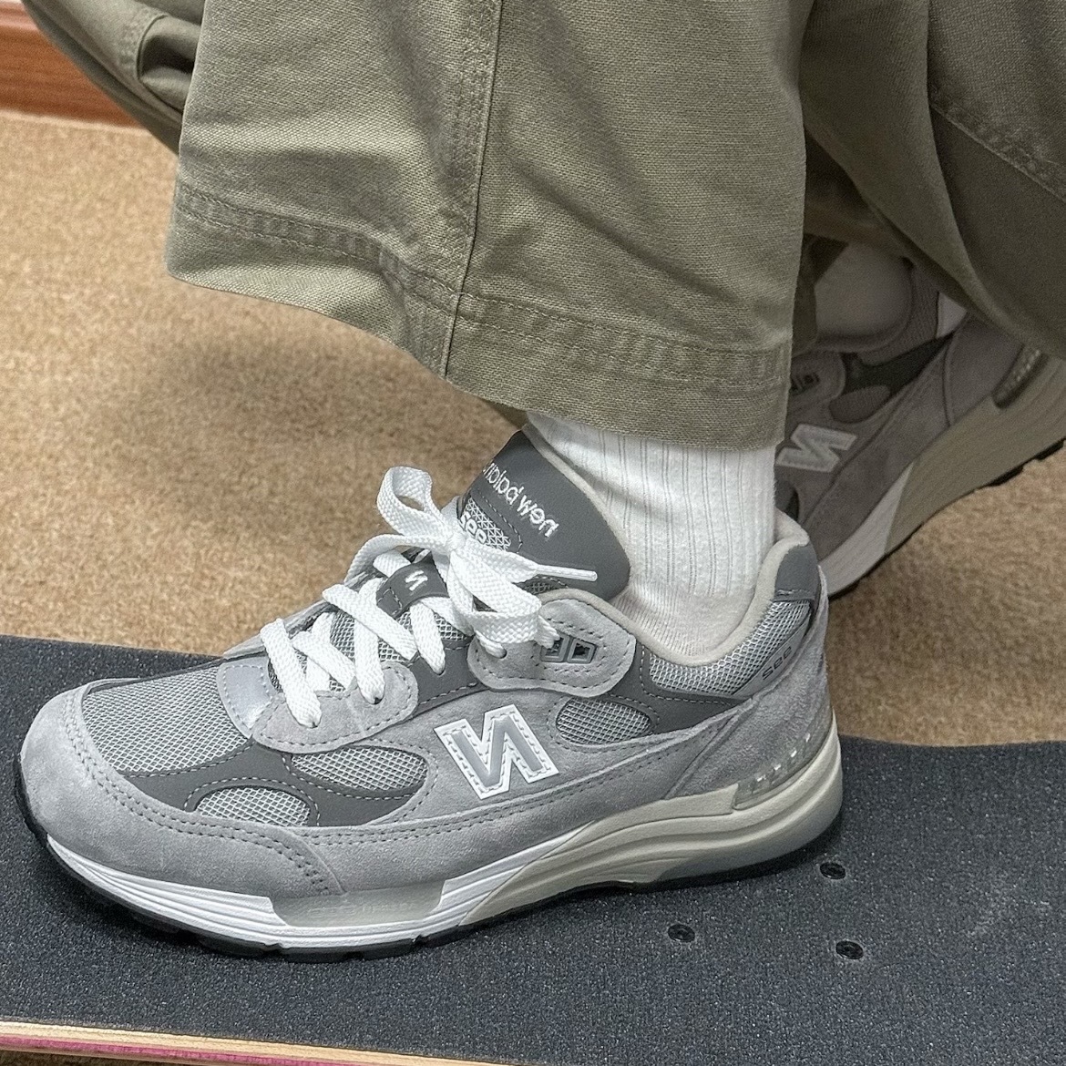 NEW BALANCE 992 元祖灰 復古 休閒鞋  MADE IN USA 男女同款 U992GY