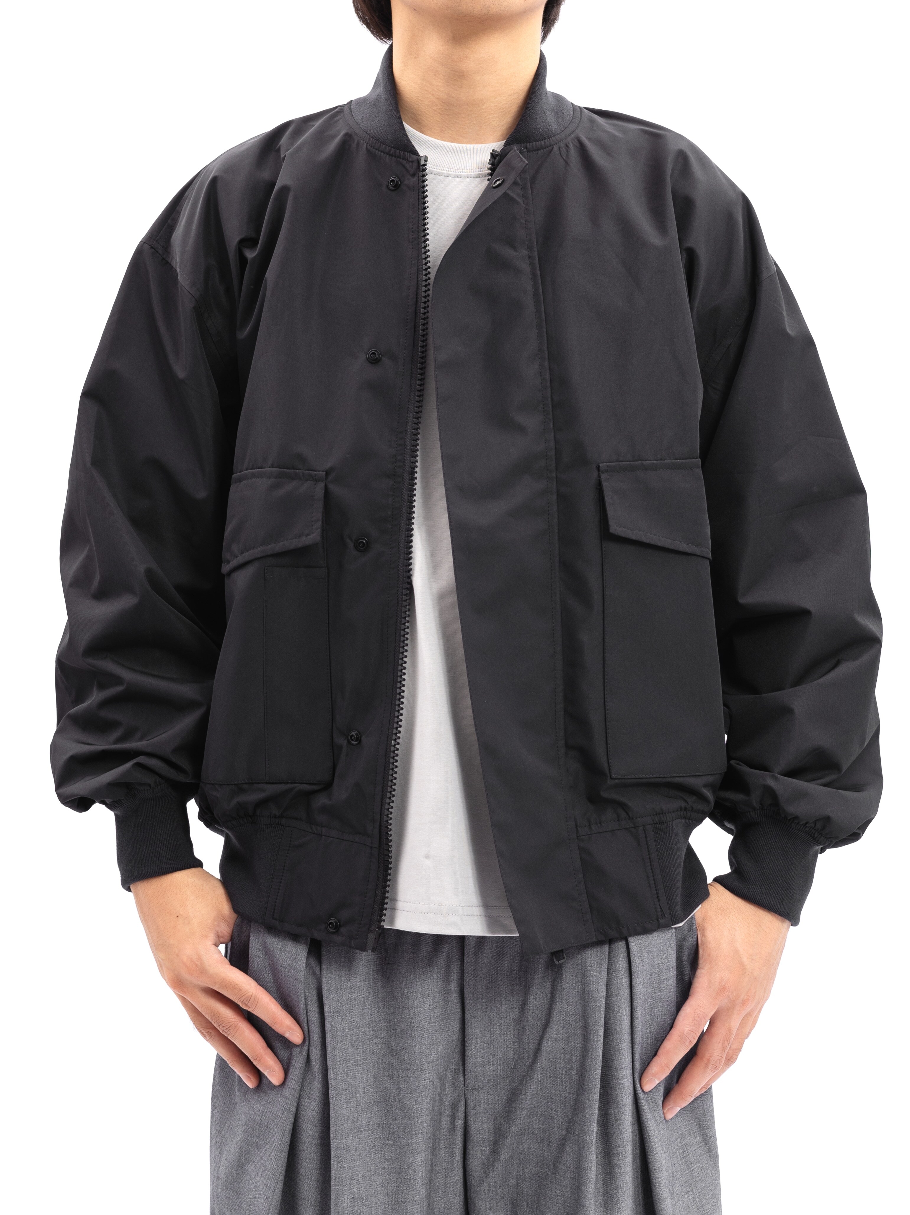 SHADOW Pocket Nylon Windbreaker
