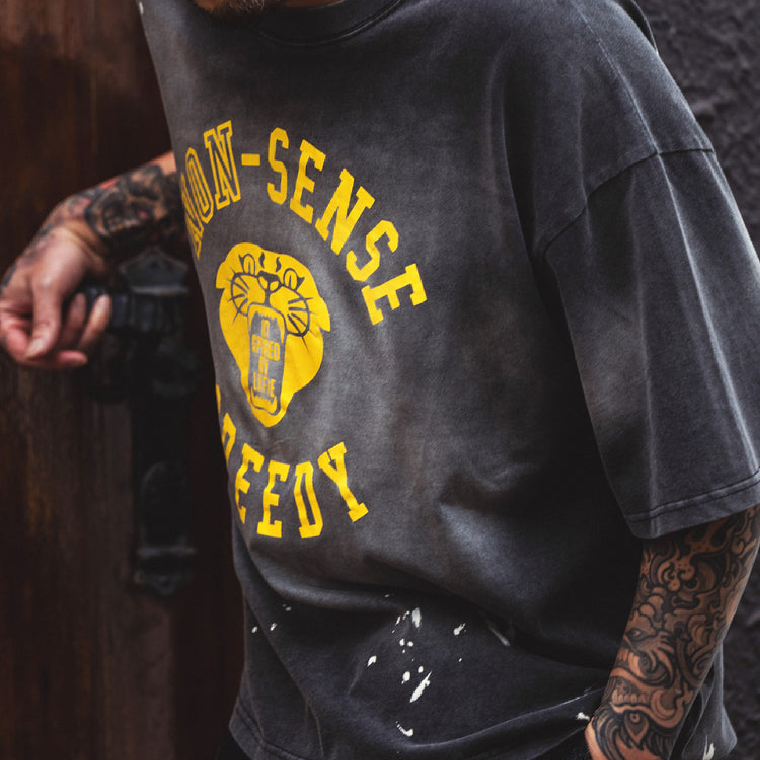 SENSE Wild Nonsense Splatter Tee [Nonsense-T01]