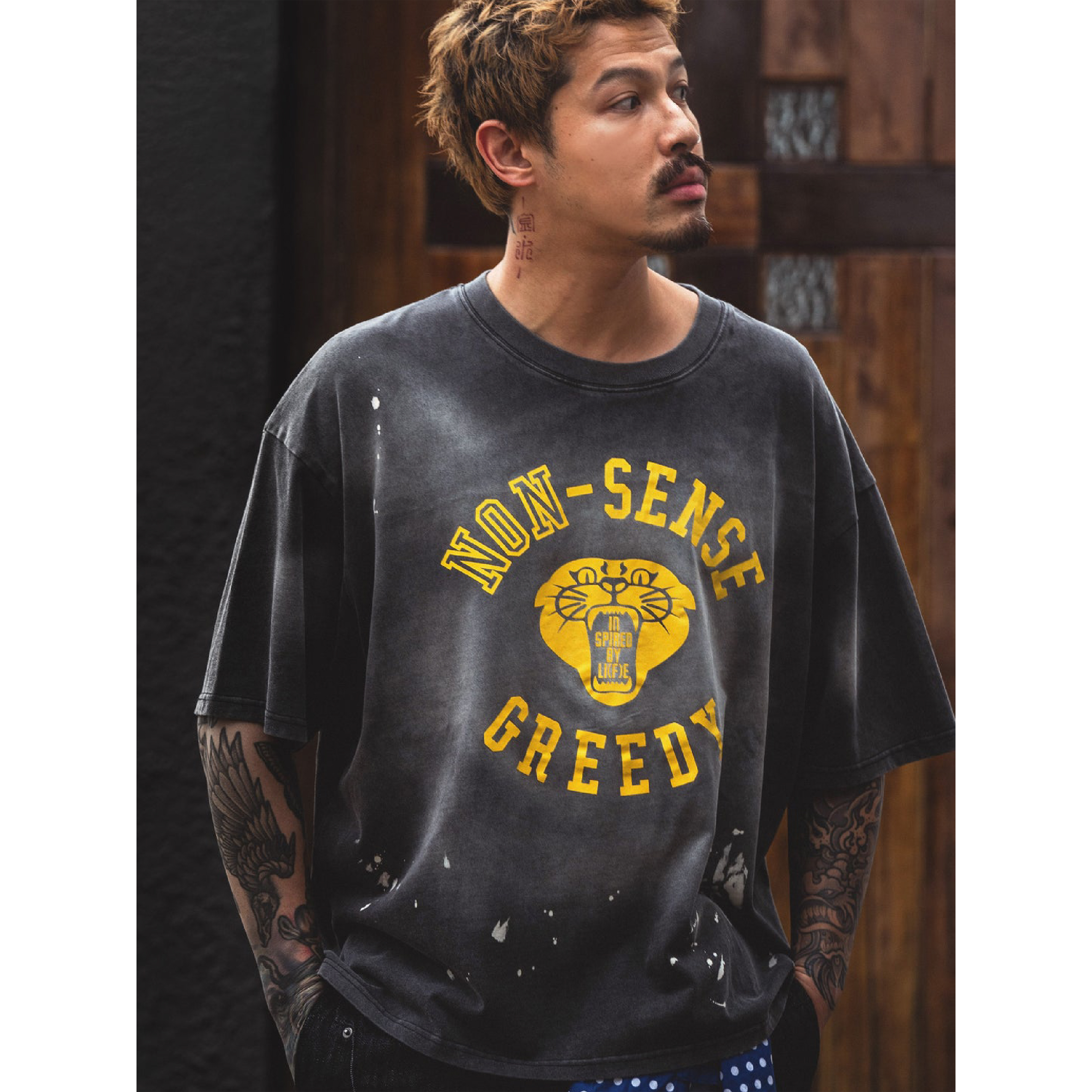 SENSE Wild Nonsense Splatter Tee [Nonsense-T01]