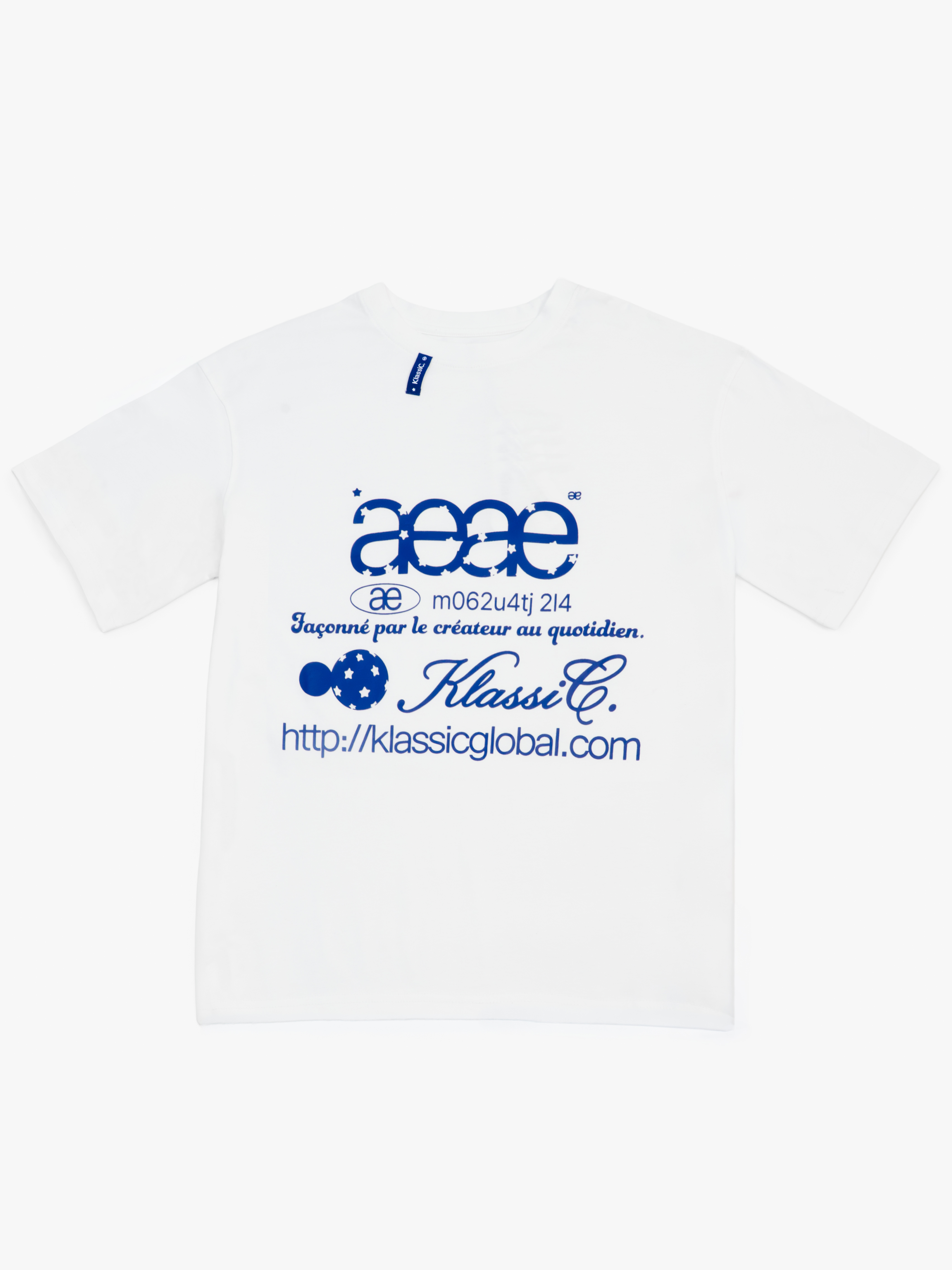 KlassiC. x aeae WEB LOGO T-SHIRT