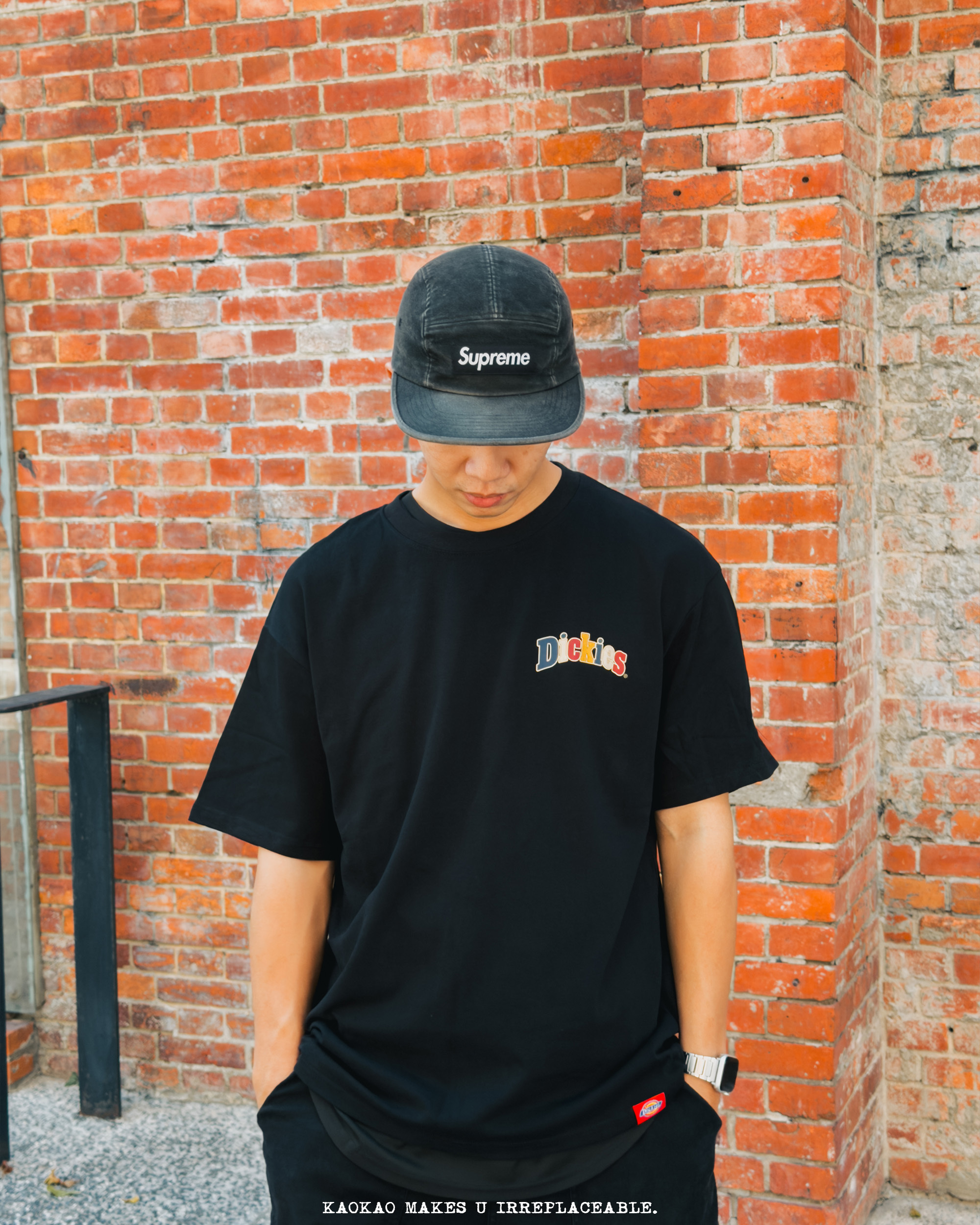 Dickies 320G 重磅 「仿刺繡彩色大字」短Tee DKU262NKTETE-GZWP-ZQ