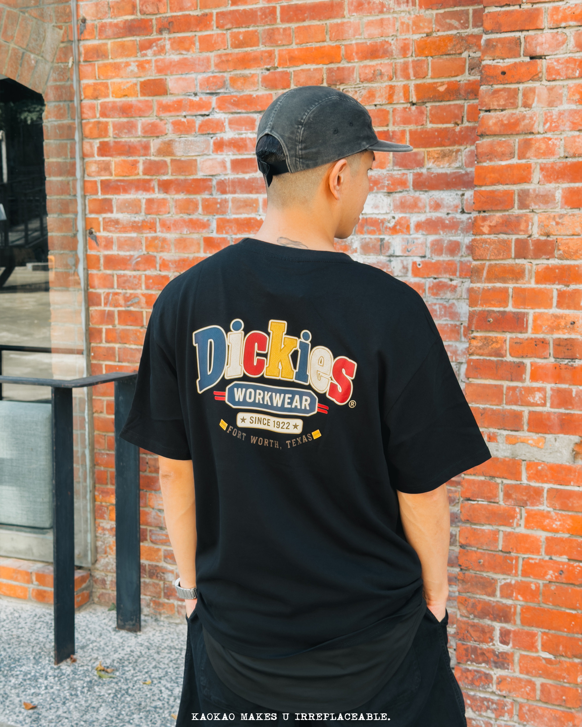 Dickies 320G 重磅 「仿刺繡彩色大字」短Tee DKU262NKTETE-GZWP-ZQ