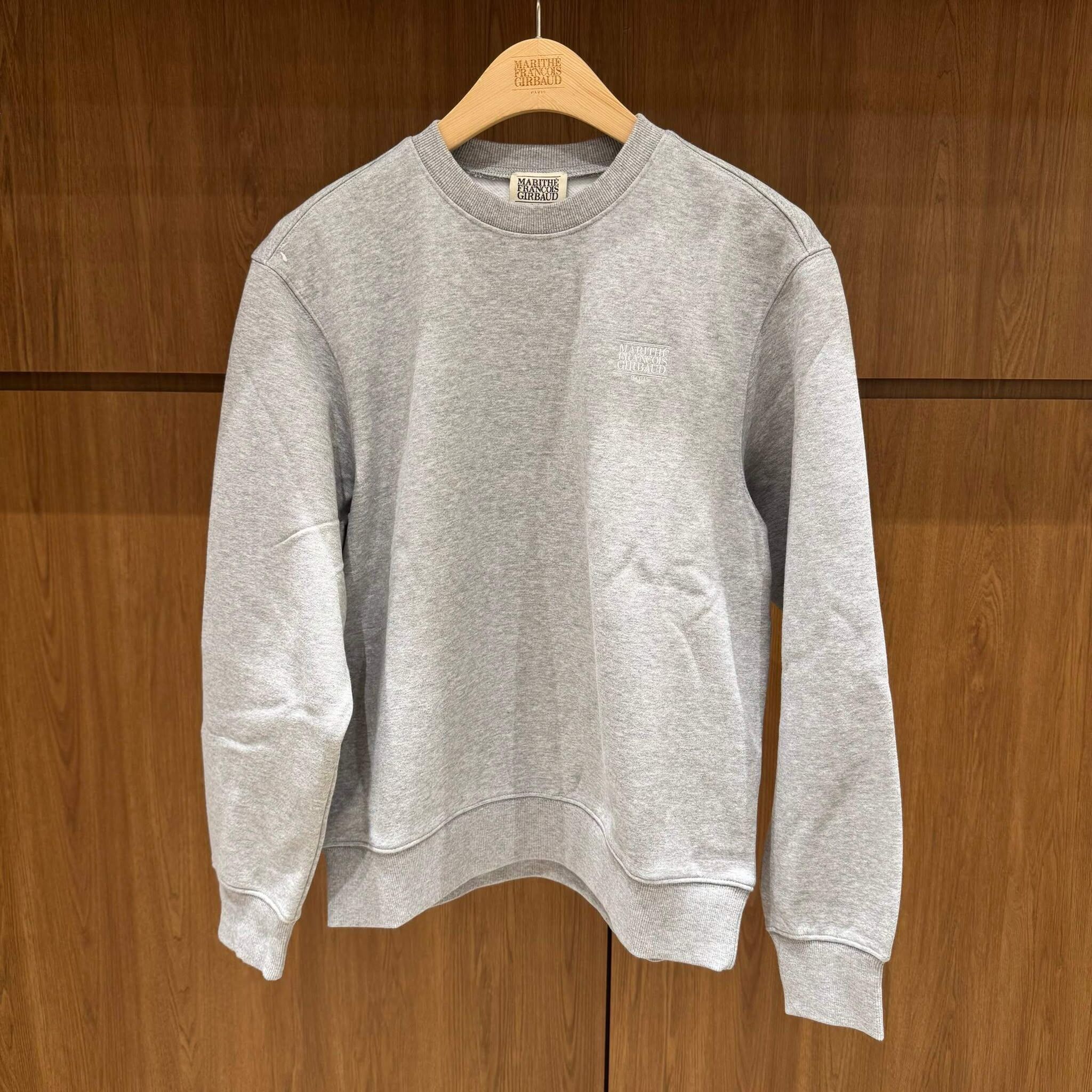 香港$700!!連線入code再減😱!! MARITHE FRANCOIS GIRBAUD (MFG)｜薄絨 MFG46WSW202 SMALL CLASSIC LOGO OVERSIZED SWEATSHIRT (BRUSHED) [4 colors] M17