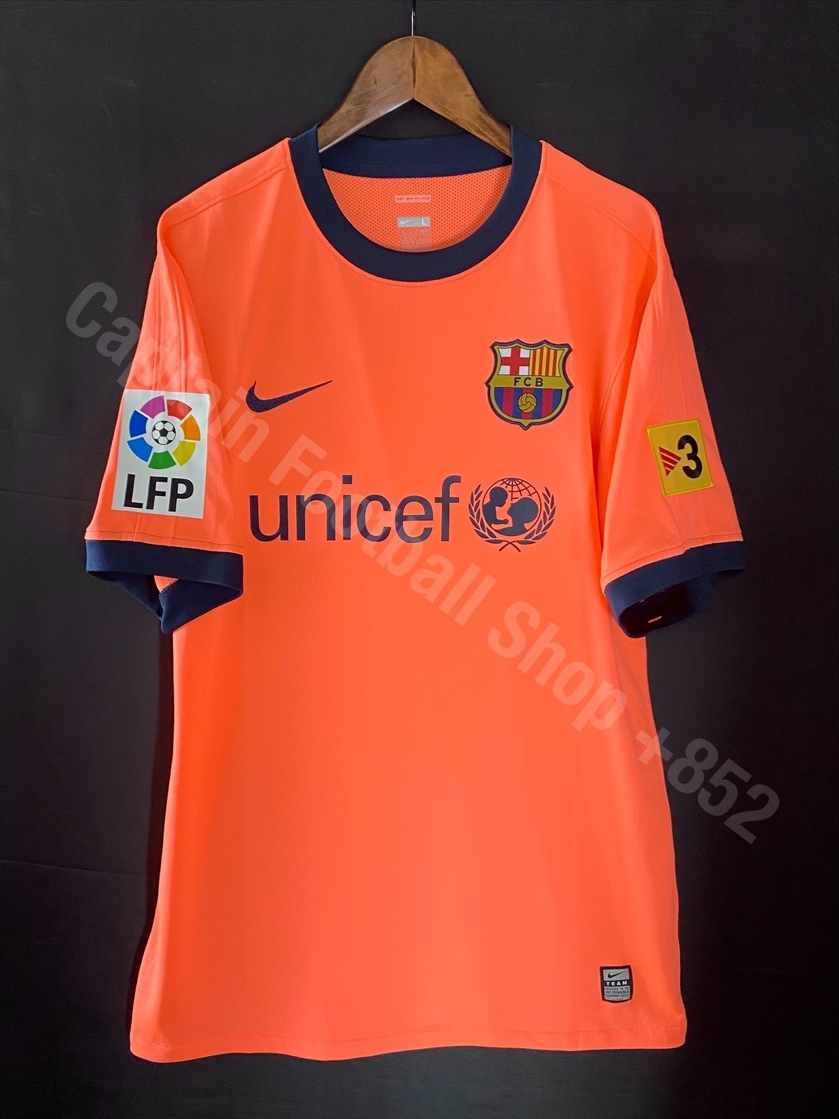 (Match Issue) FC Barcelona 2009-2010 Nike Away Match Issue Shirt #5 PUYOL