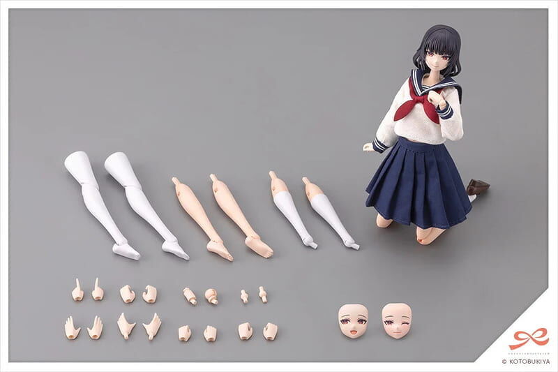 預購27/04 壽屋 代理版 組裝模型 1/10 創彩少女庭園 穿衣系列 藥師寺久遠 桃櫻高中 制服