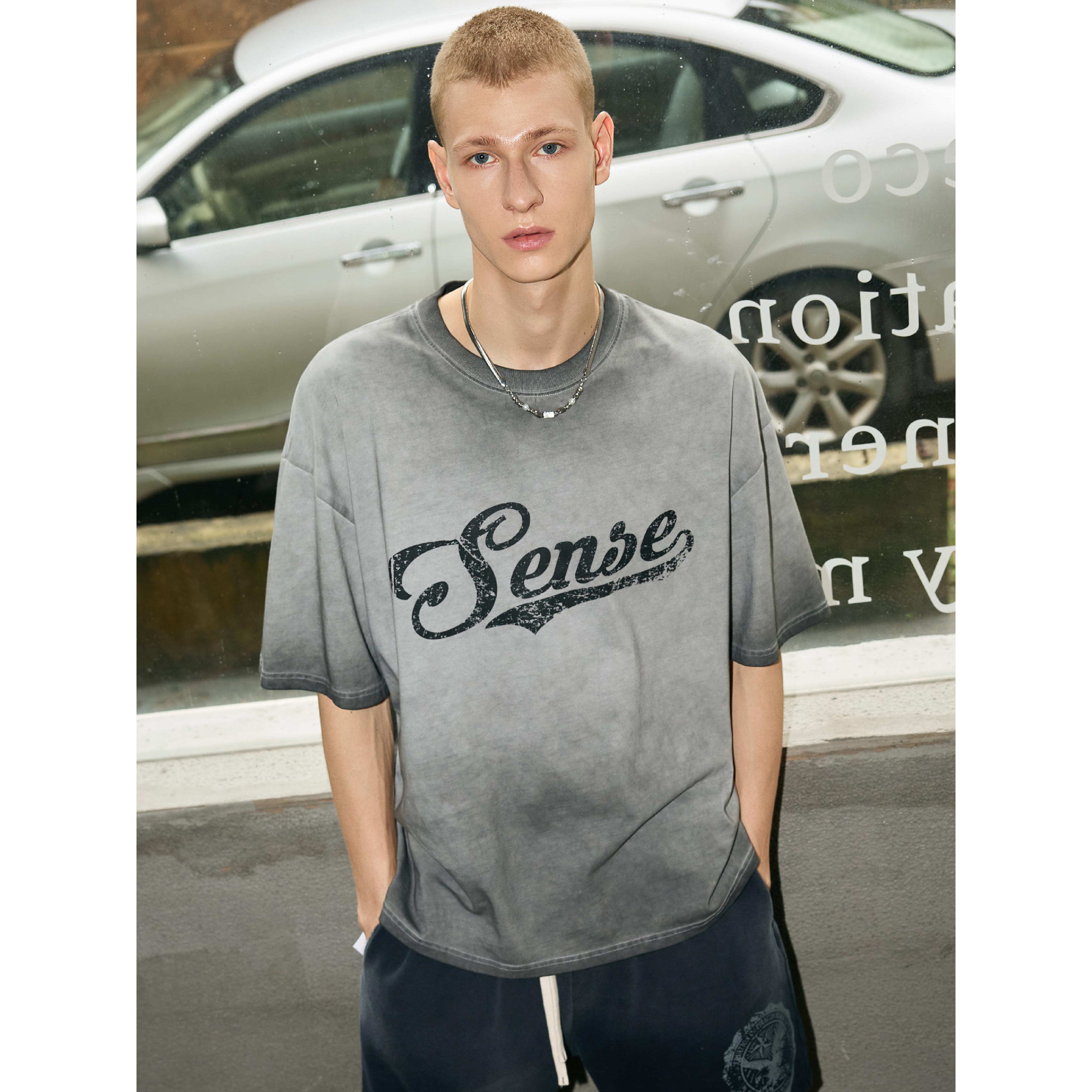 SENSE SNE Spray Dyed Graphic SS [M26-T11]