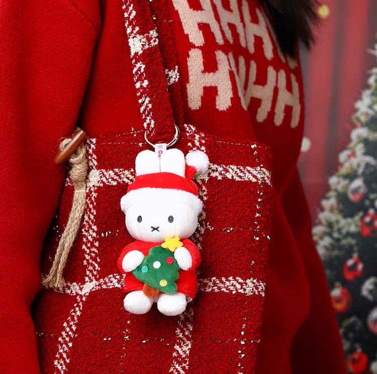 正版授權 MIFFY 米菲兔 聖誕節限定 毛绒 掛件盲盒
