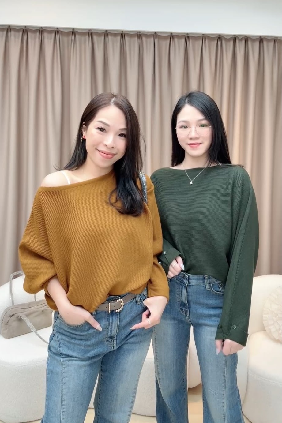 韓國軟熟寛鬆針織TOP-5色 #G9169