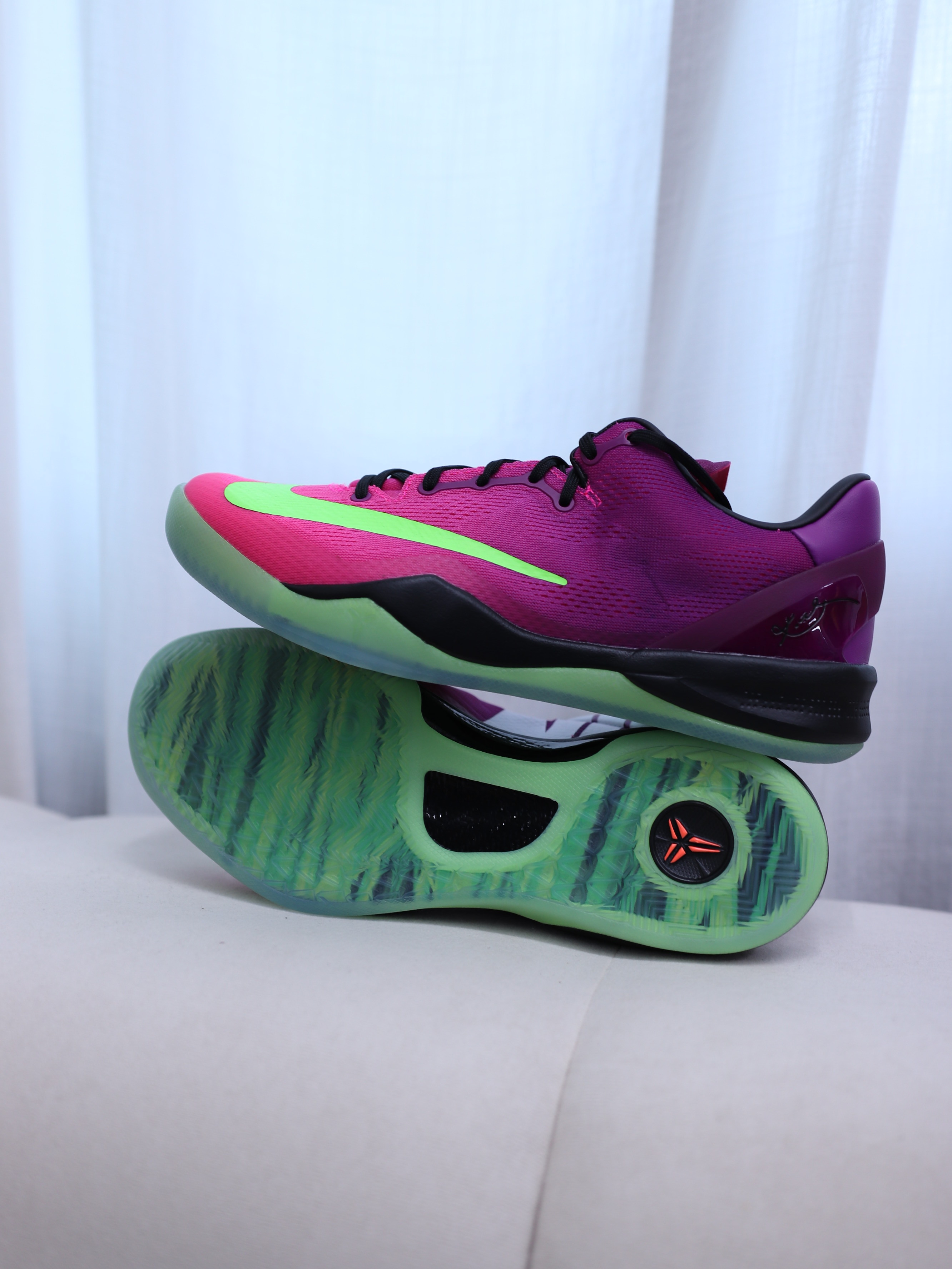 限量商品售出不退換（西門門市現貨）NIKE KOBE 8 PROTRO 'Mambacurial' 粉色 紫色 刺客 實戰 籃球鞋【IO6253-500】KOBE8