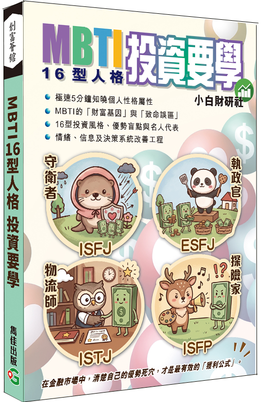 MBTI16型人格投資要學│MBTI│16型人格│I人│E人│投資心理