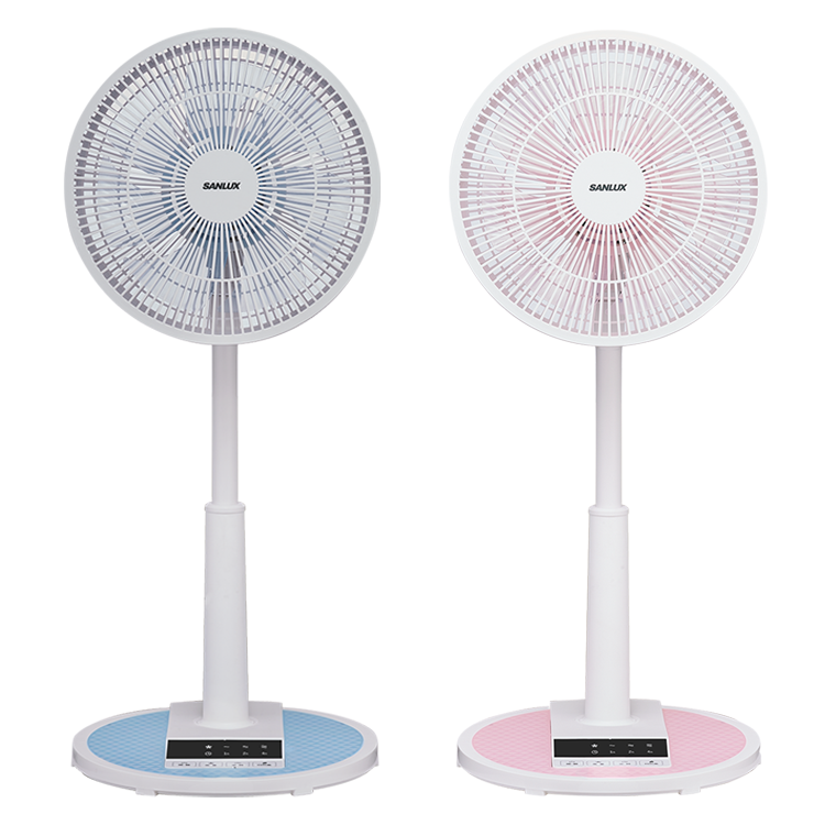 SANLUX 台灣三洋 12吋 微電腦自然風遙控立扇(EF-T12AJ1/EF-T12AJ3)