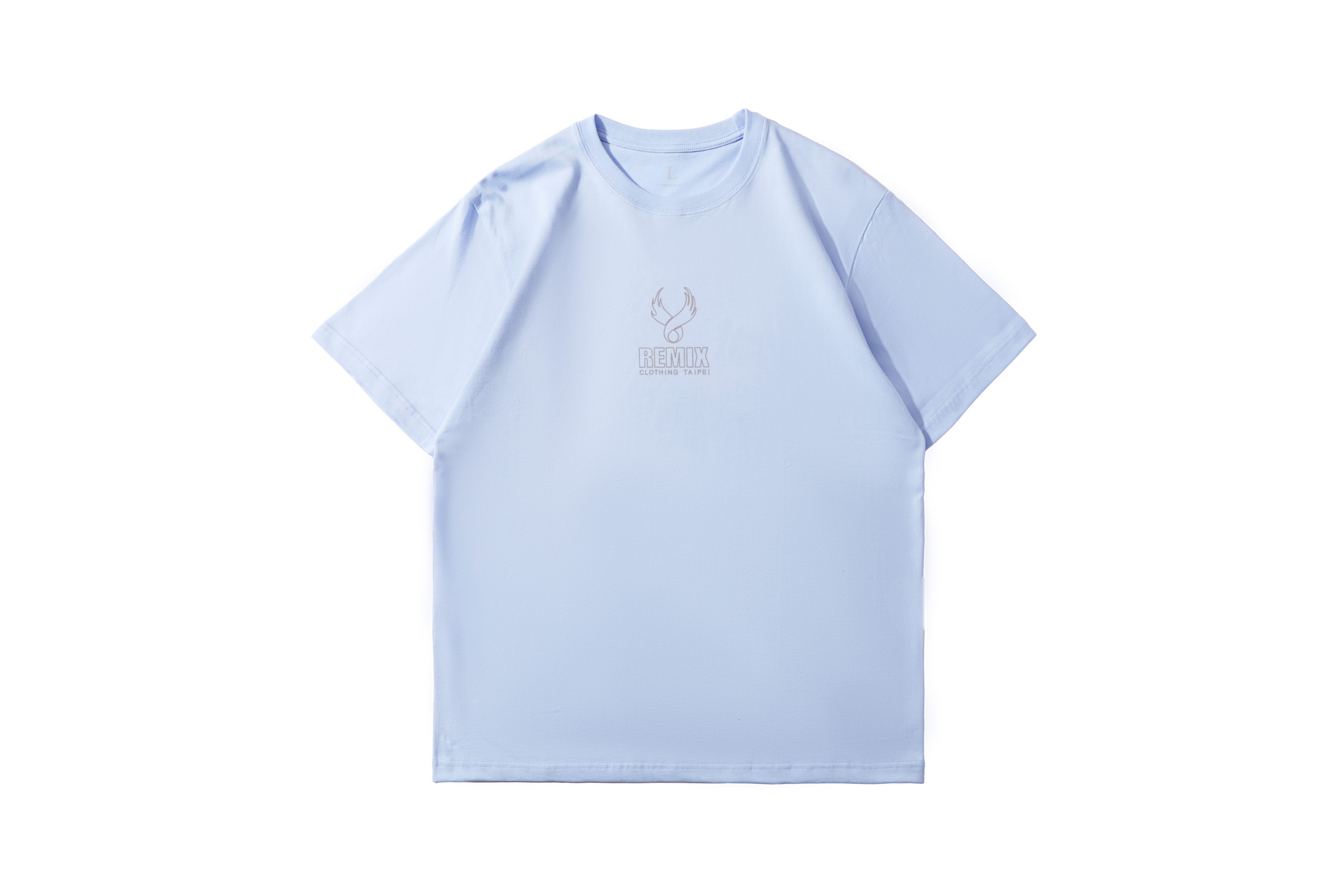 REMIX "Wing Logo TEE" (Baby Blue)