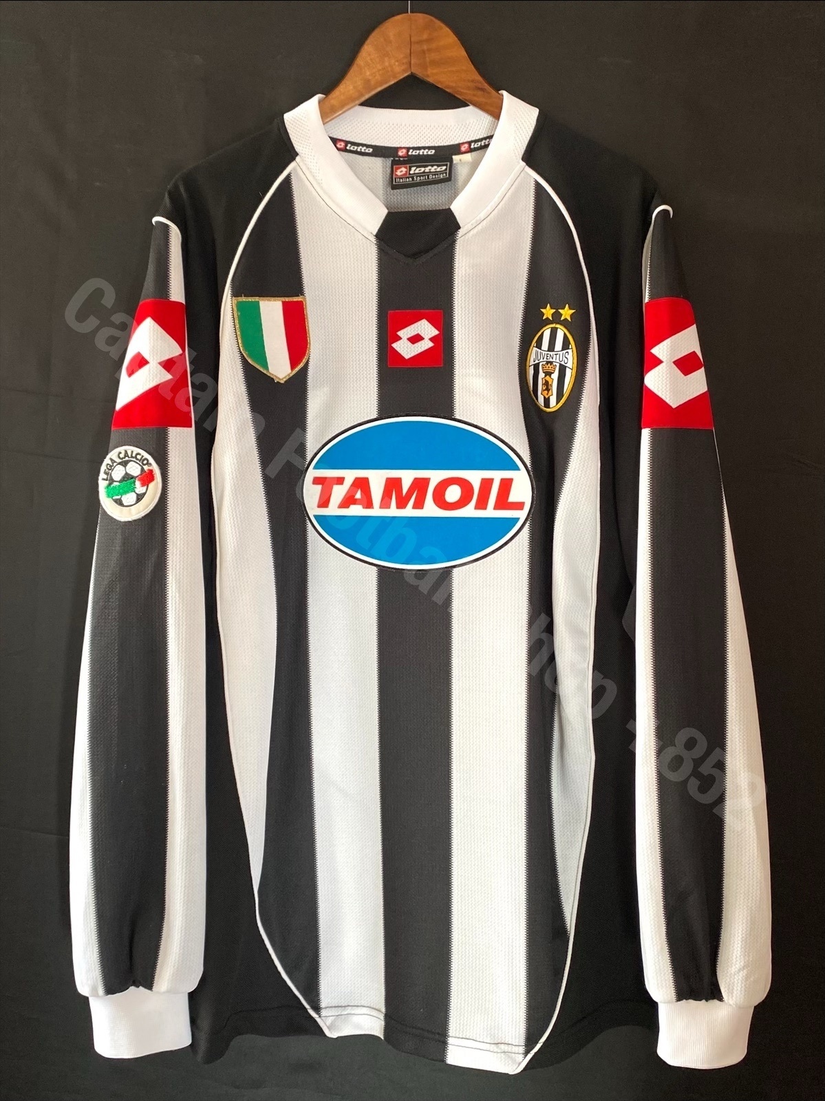 (球員版) 祖雲達斯 2002-2003 Lotto 主場長袖球員版球衣 #10 Del PIERO