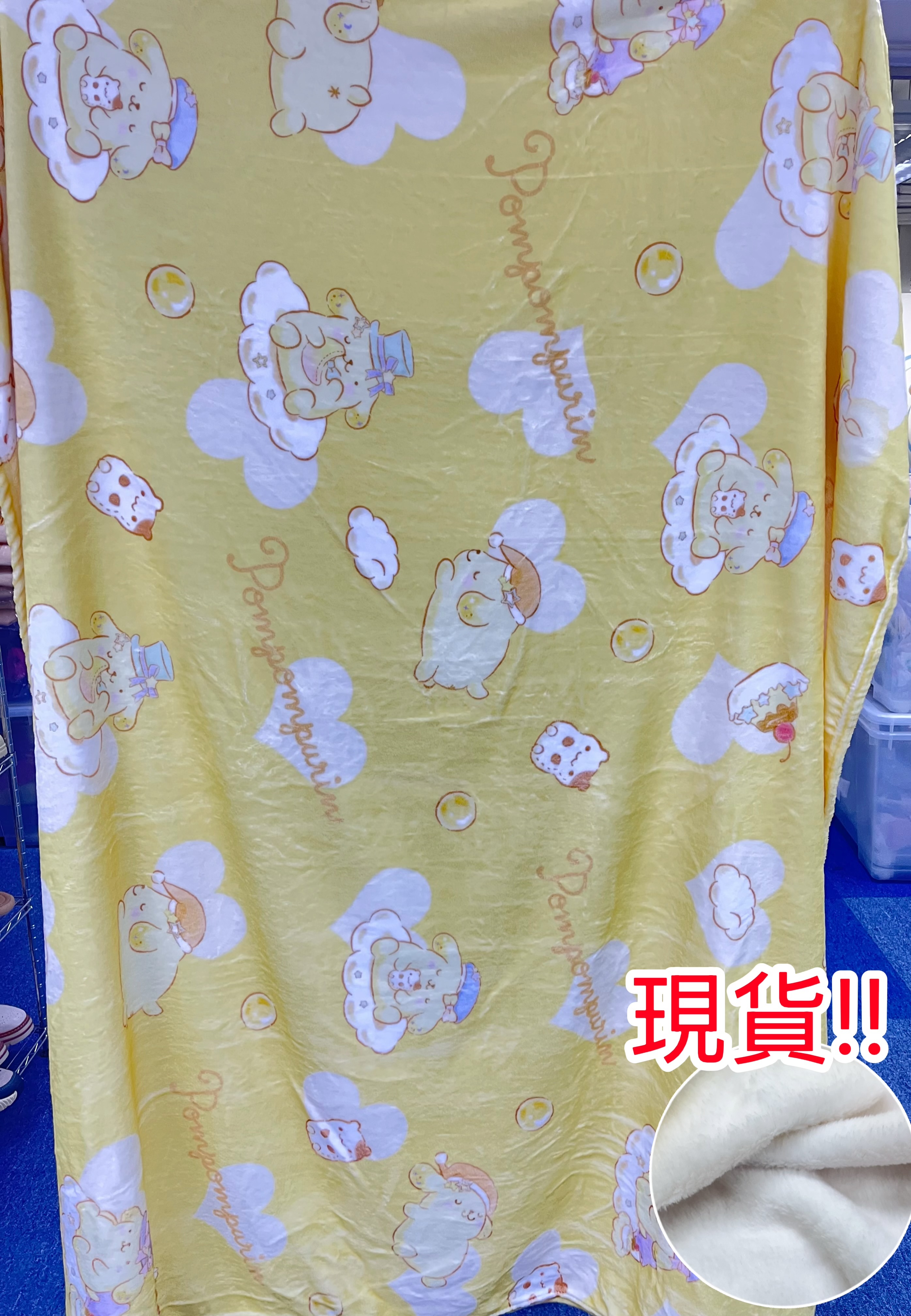 (現貨) 台灣 FW Sanrio 卡通圖案暖笠笠毛毯