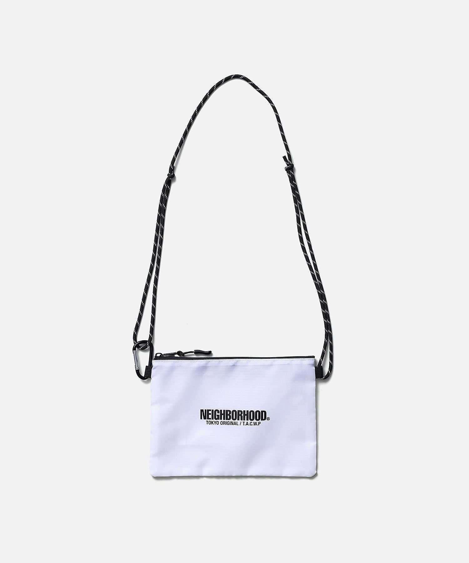 2026AW NEIGHBORHOOD ISETAN NBHD BOOKSTORE 書本商店限定 LOGO SACOCHE 出國 隨身 側背包 收納包 現貨 262FJNH-CG01S