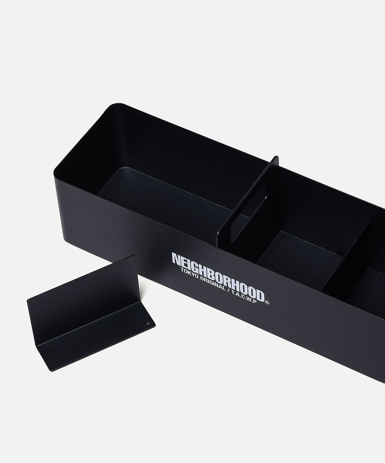 2026AW NEIGHBORHOOD ISETAN NBHD BOOKSTORE 書本商店限定 STORAGE BOX 金屬 筆筒 小物 收納 置物架 收納架 現貨 262YJNH-AC04S