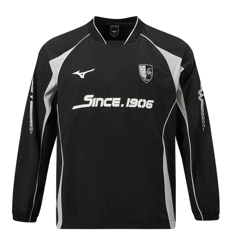 [預訂] MIZUNO FW26 速乾復古足球Tee 長袖| 3 Colors