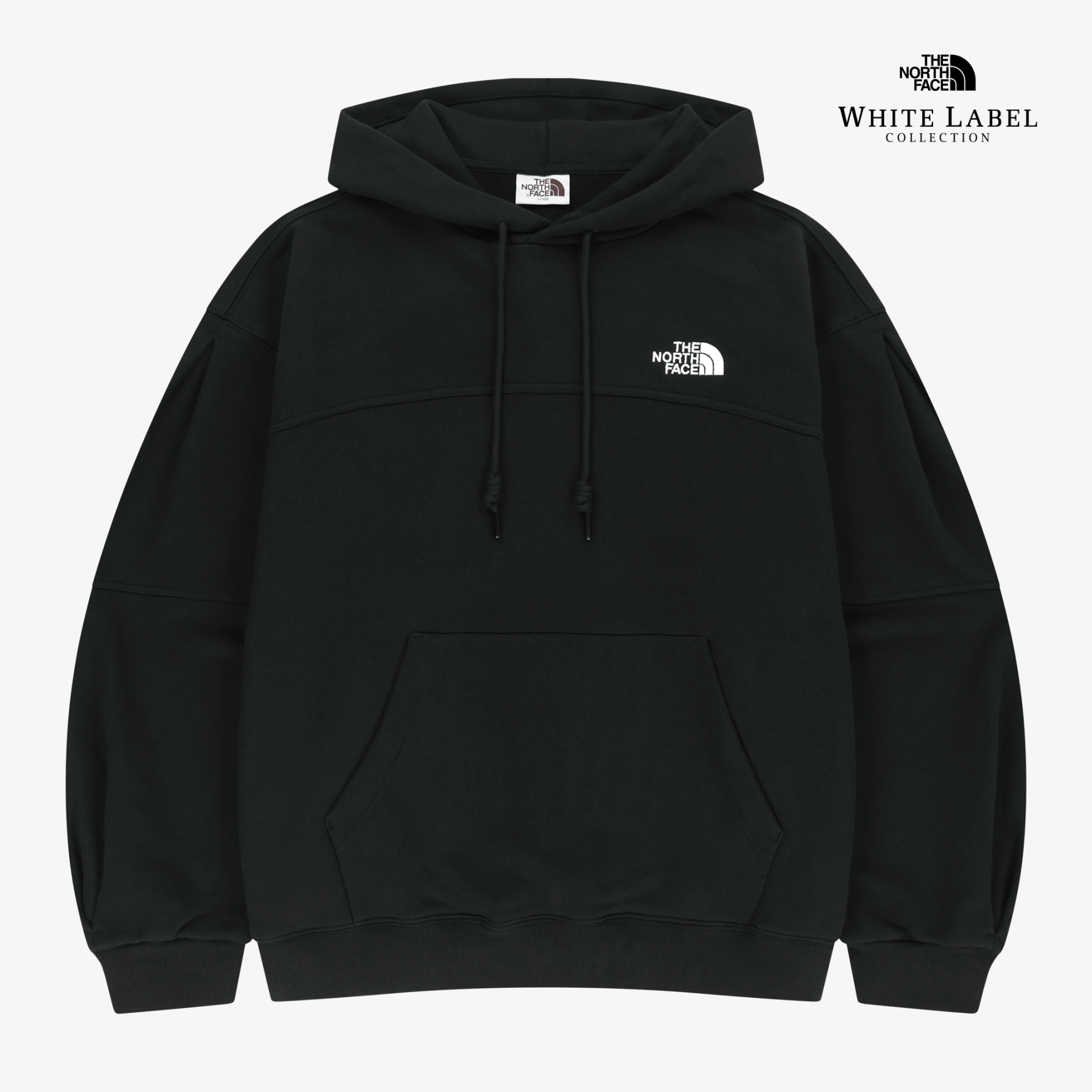 The North Face White Label Edgeline Hood Pullover 立體剪裁寬鬆連帽tee NM5PS54