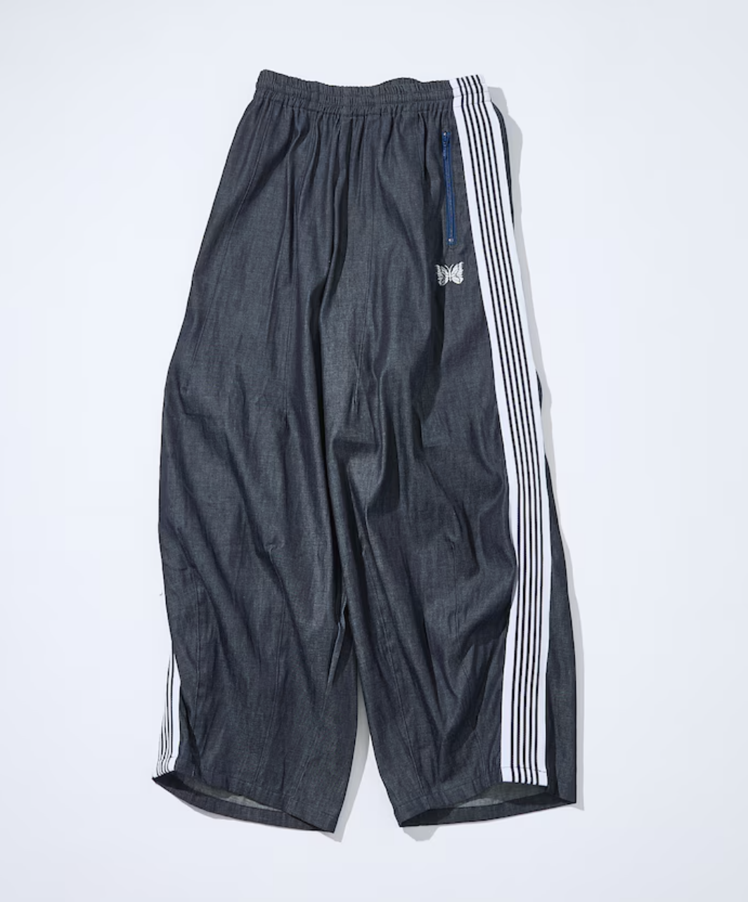 現貨 | NEEDLES H.D. Track Pant - 6oz Denim 別注 輕磅牛仔布