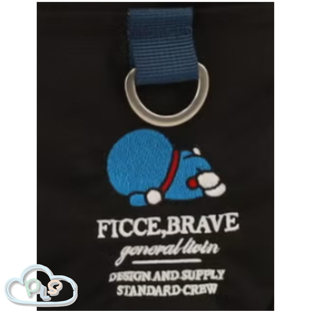 橫款單肩包 F-722 多啦A夢 FICCE BRAVE 灰色 #29236-1