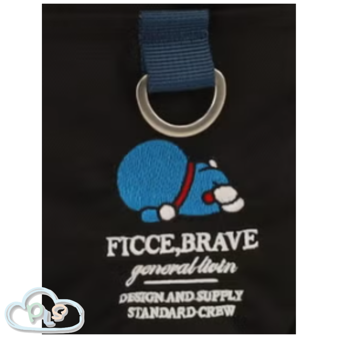 橫款單肩包 F-722 多啦A夢 FICCE BRAVE 海軍藍色 #29237-1