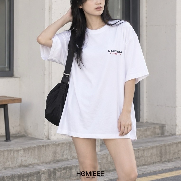 Nautica 83 Flag Logo Tee 短袖 素T 深藍 白色 灰色 [NTS3704]
