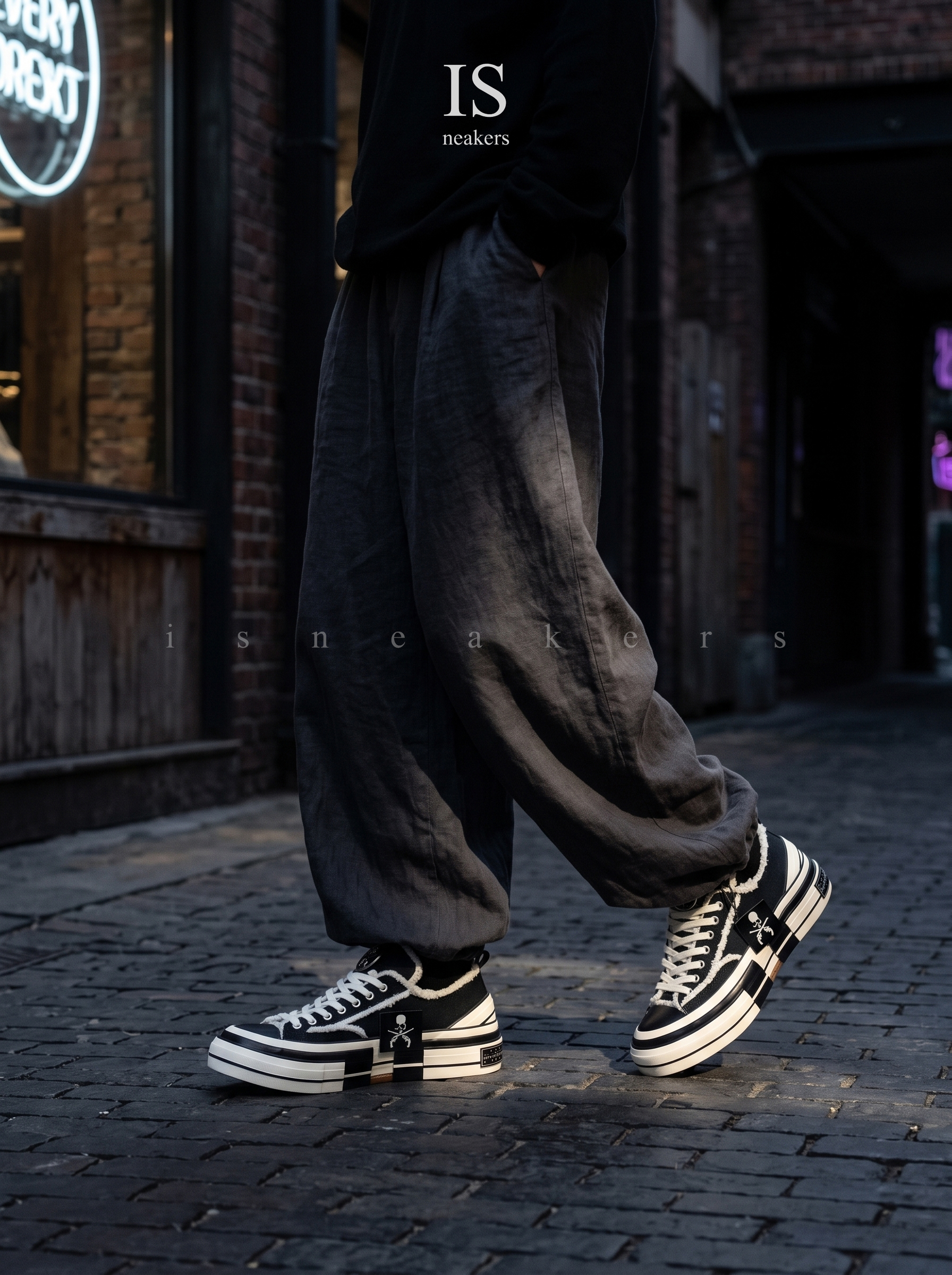 iSNEAKERS｜MMJ.Roarguns x Xvessel G.O.P Lows Black F24X51B