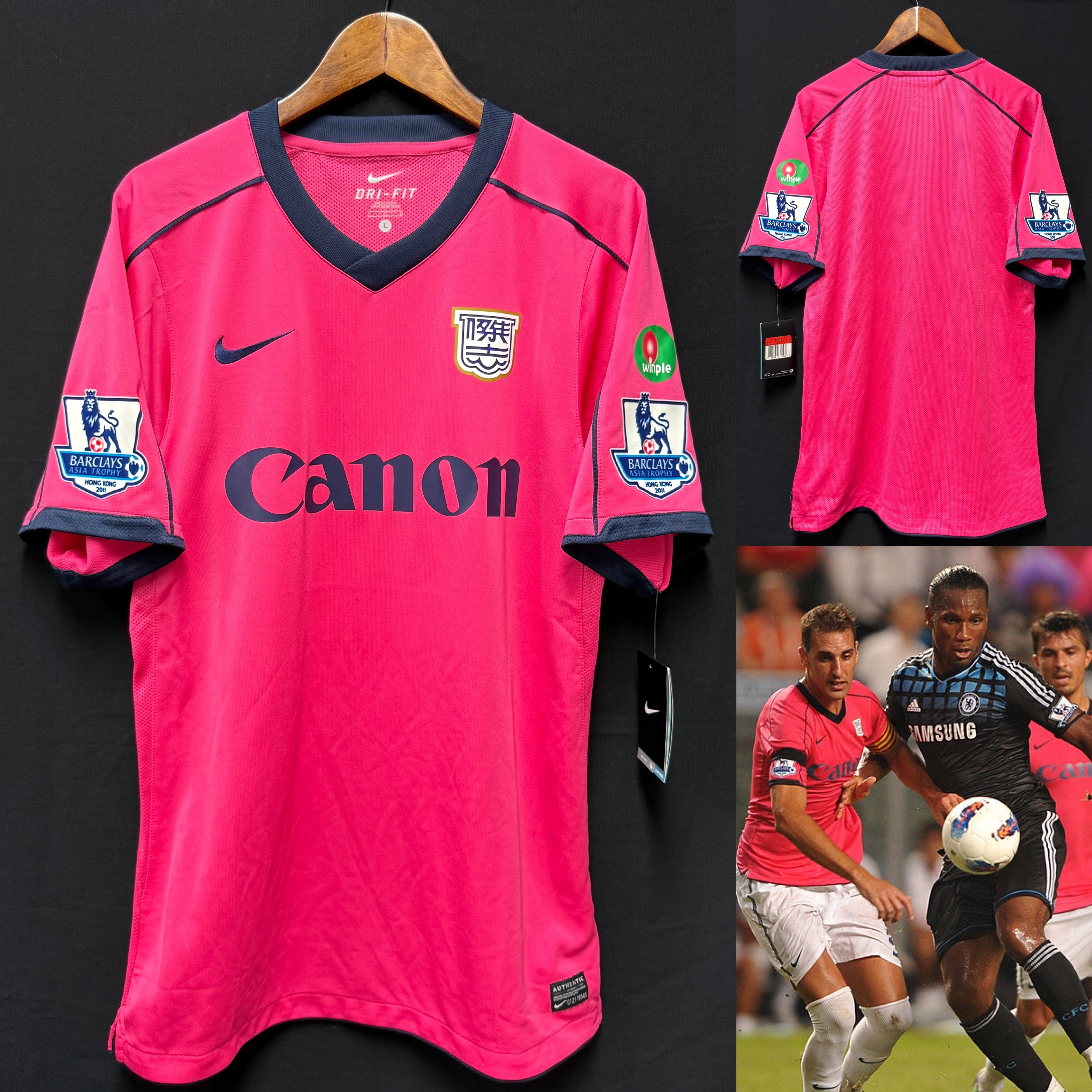 Kitchee 2011 Barclays Asia Trophy Hong Kong Nike Away Shirt