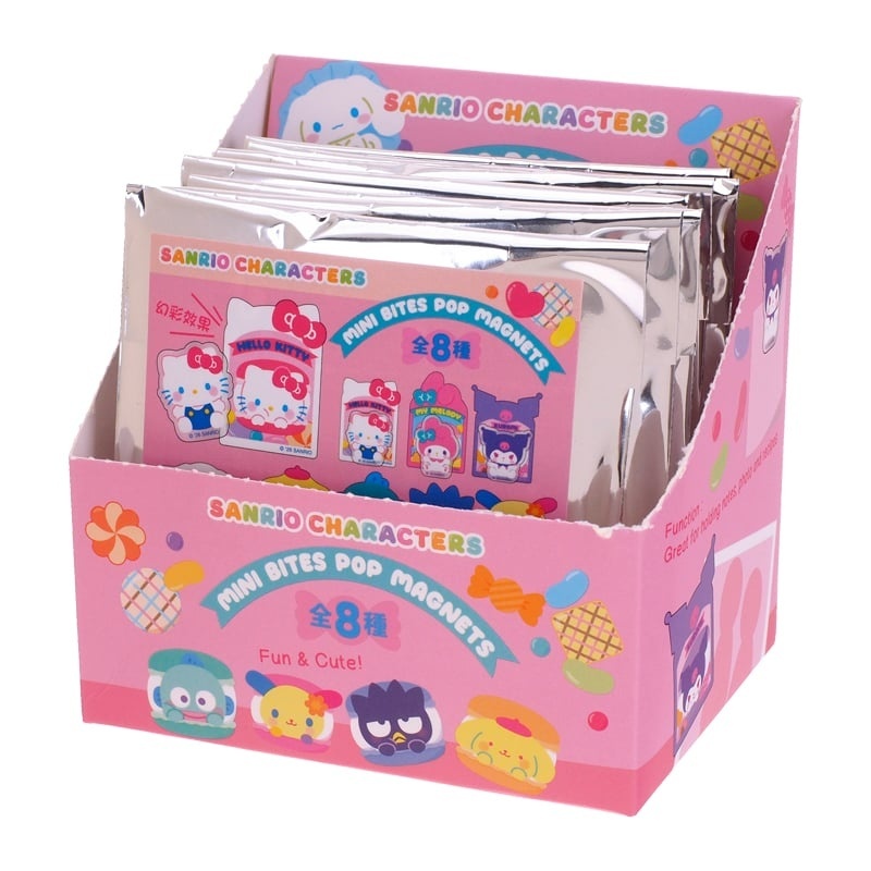 香港限定 Sanrio 迷你磁貼套裝盲盒 1套2件