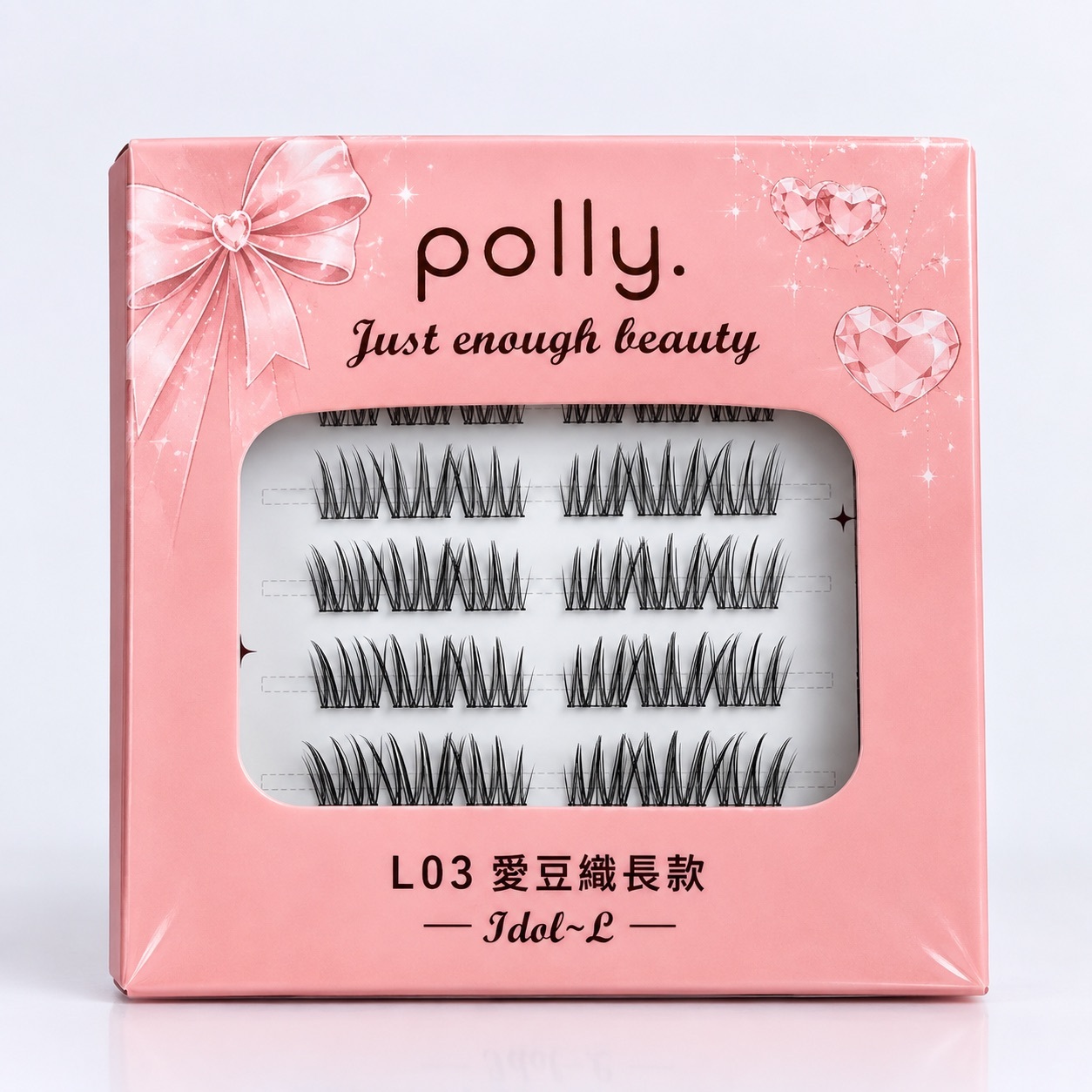 L3 愛豆長 免膠睫毛 polly. Idol long