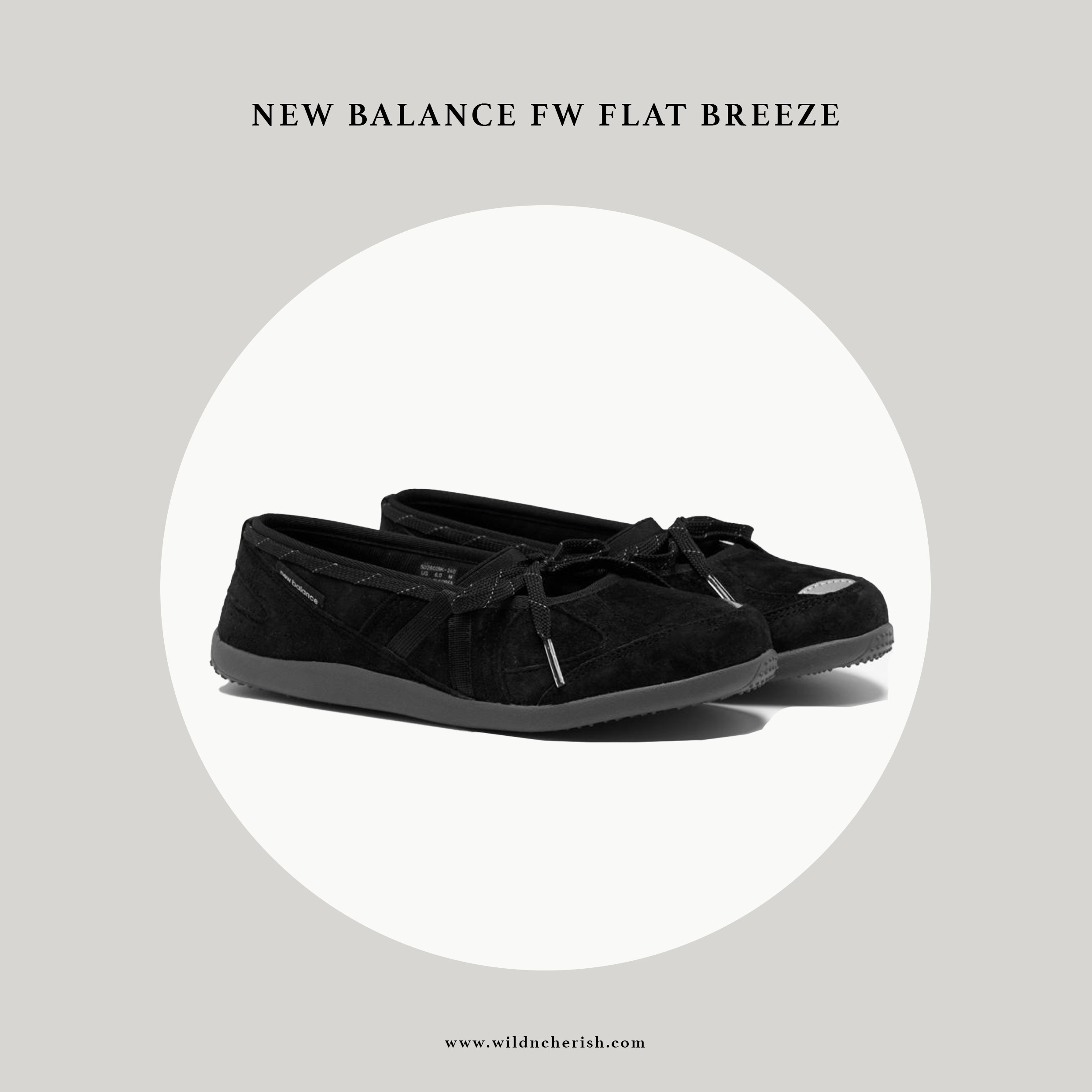 預訂 | New Balance Flat Breeze 韓國限定 麂皮瑪莉珍 平底鞋