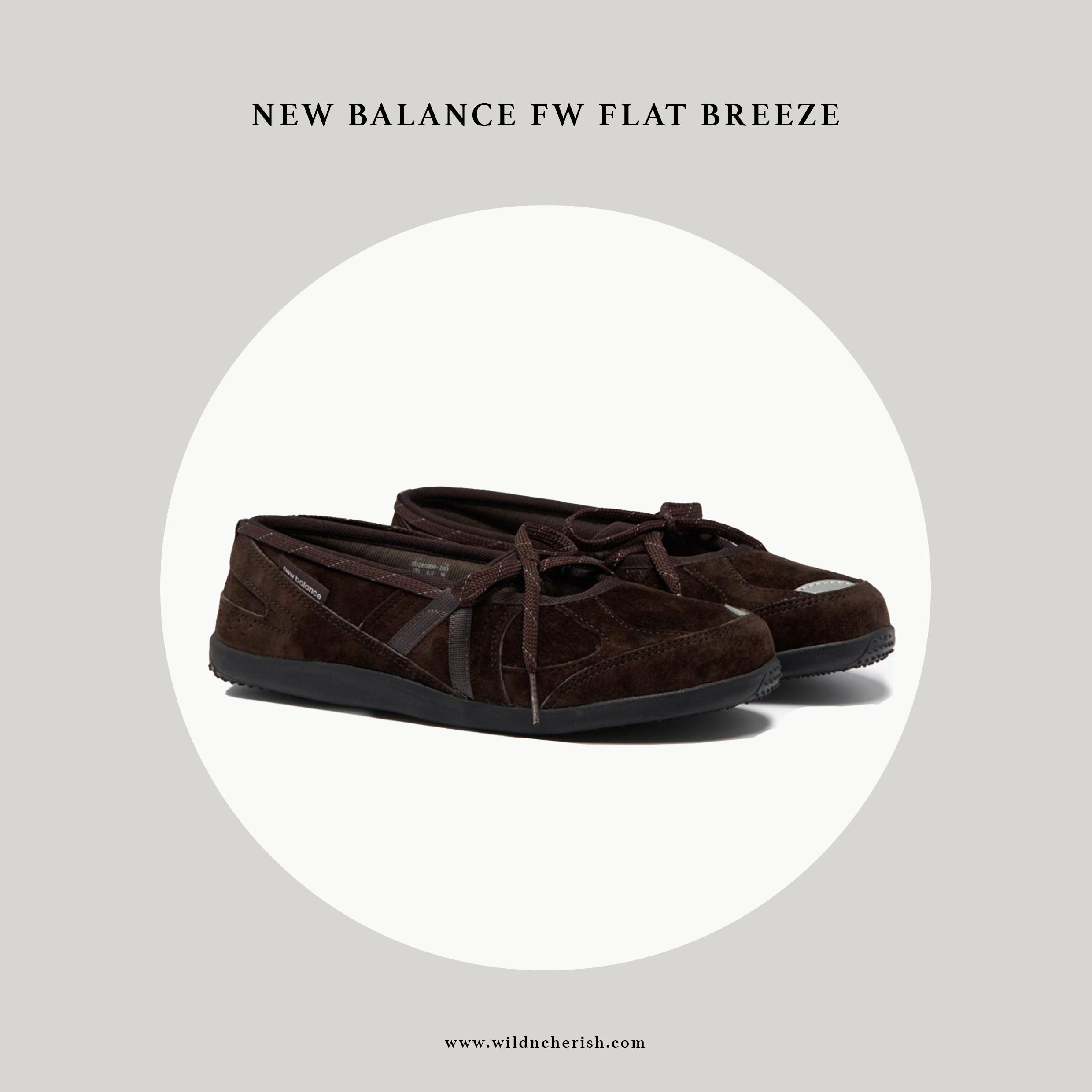 預訂 | New Balance Flat Breeze 韓國限定 麂皮瑪莉珍 平底鞋