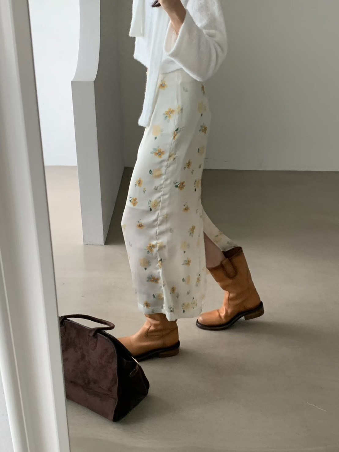 彩花長裙