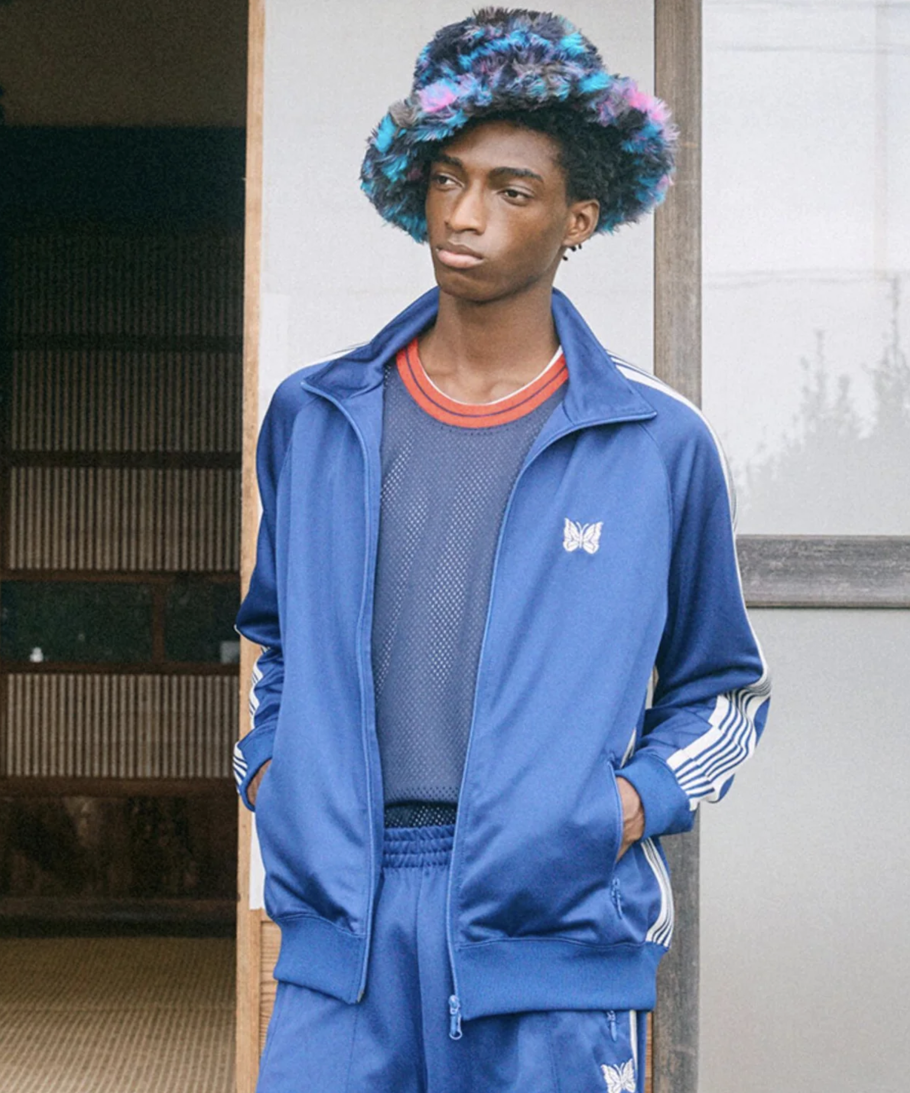預訂 | Needles Track Jacket - Poly Smooth 別注