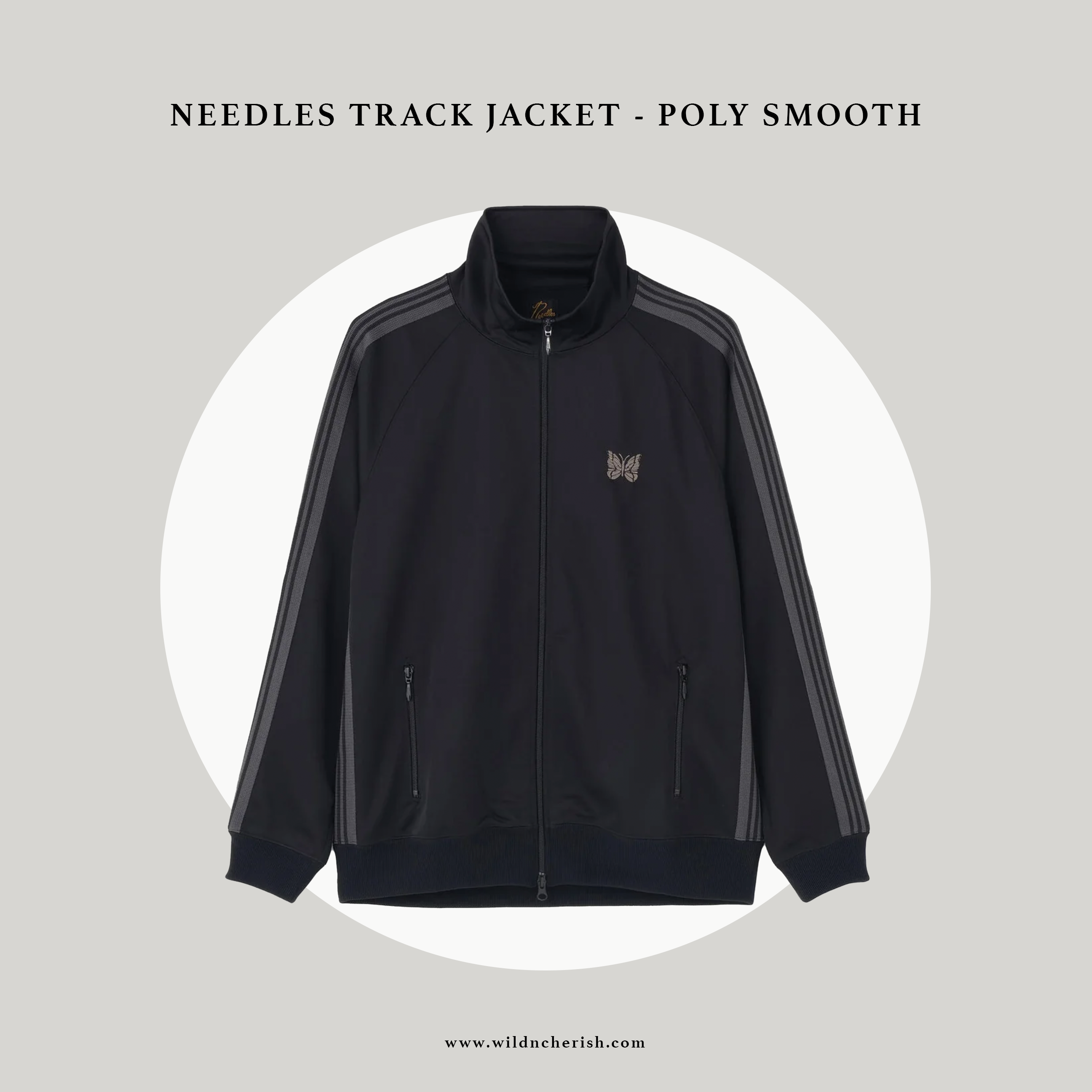 預訂 | Needles Track Jacket - Poly Smooth 別注
