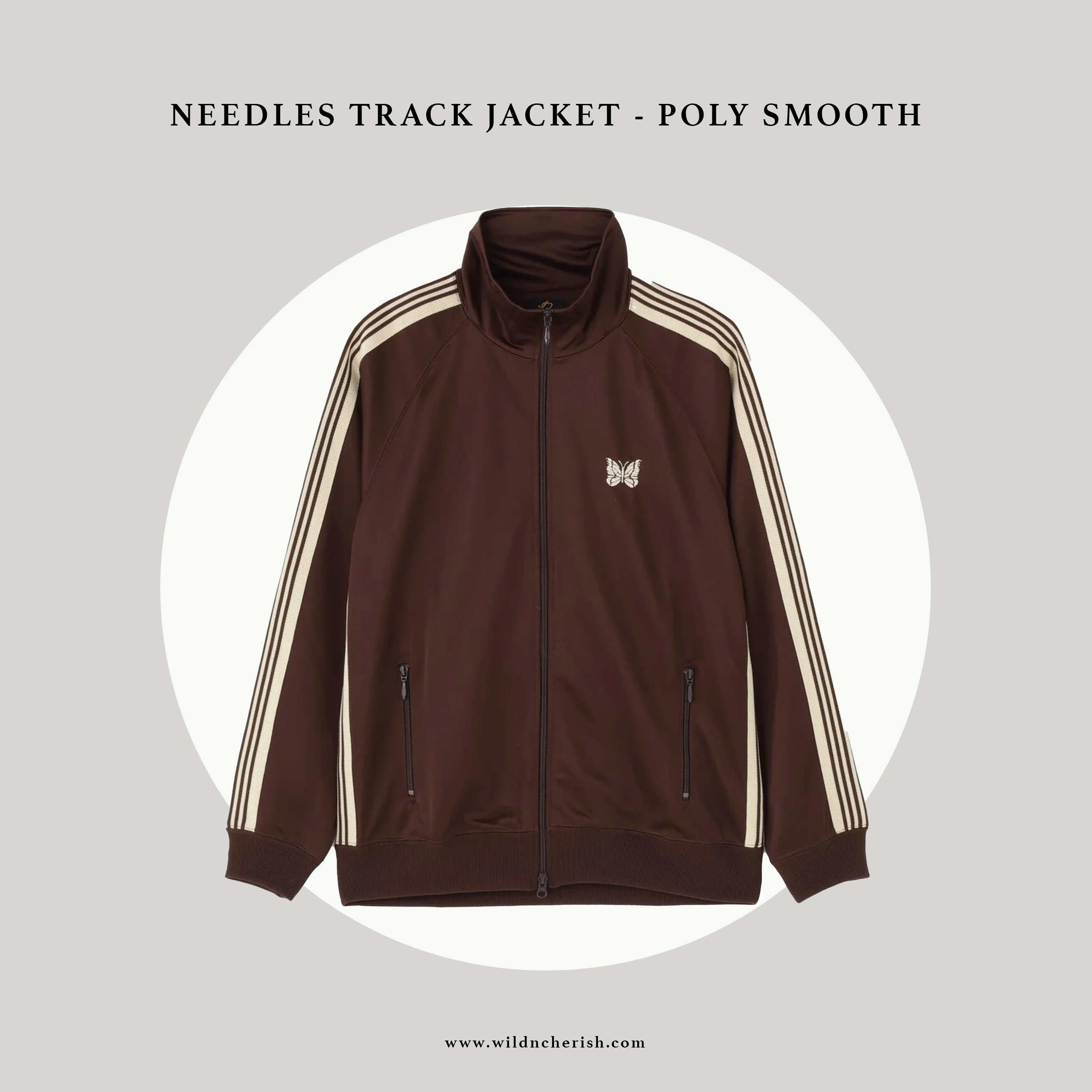 預訂 | Needles Track Jacket - Poly Smooth 別注