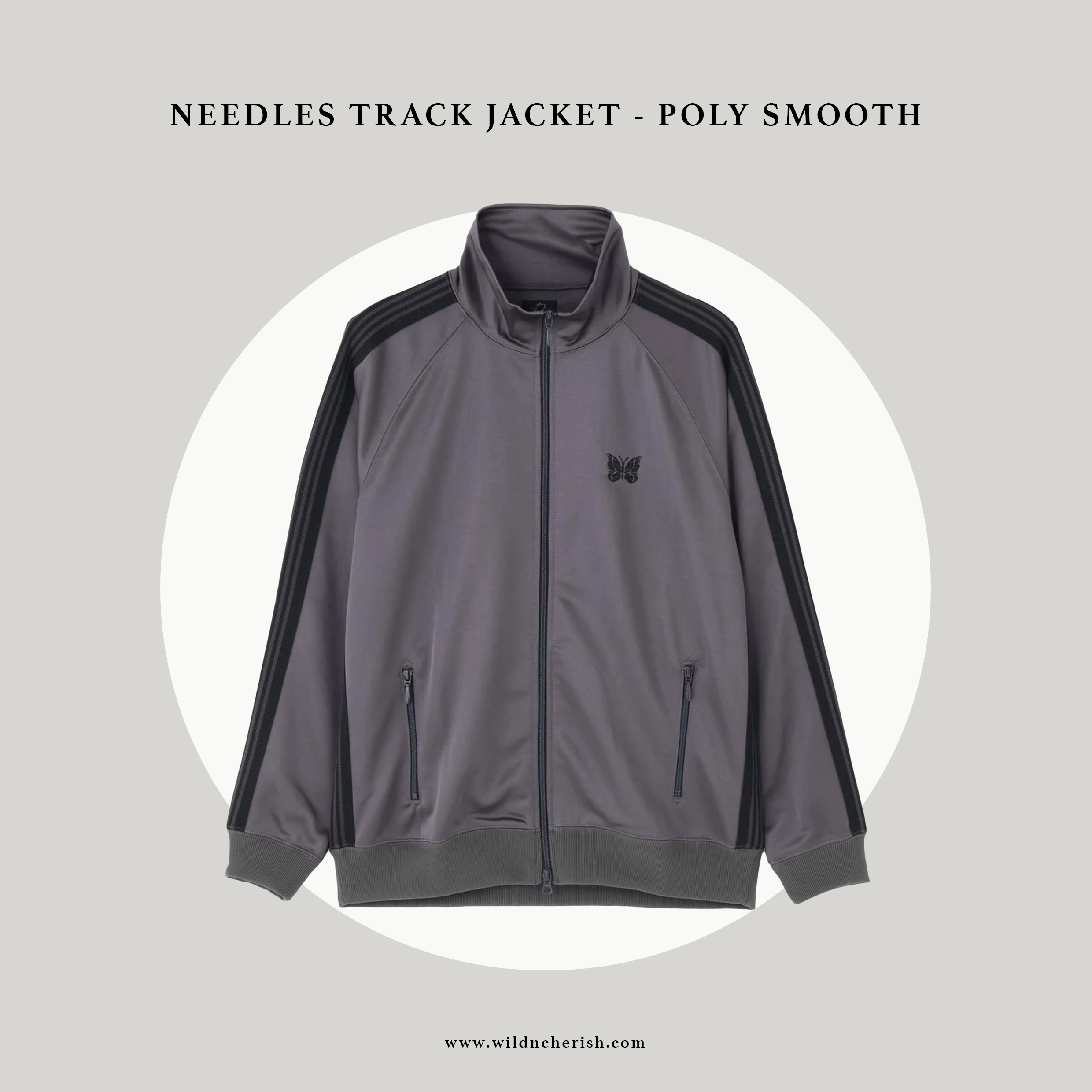 預訂 | Needles Track Jacket - Poly Smooth 別注