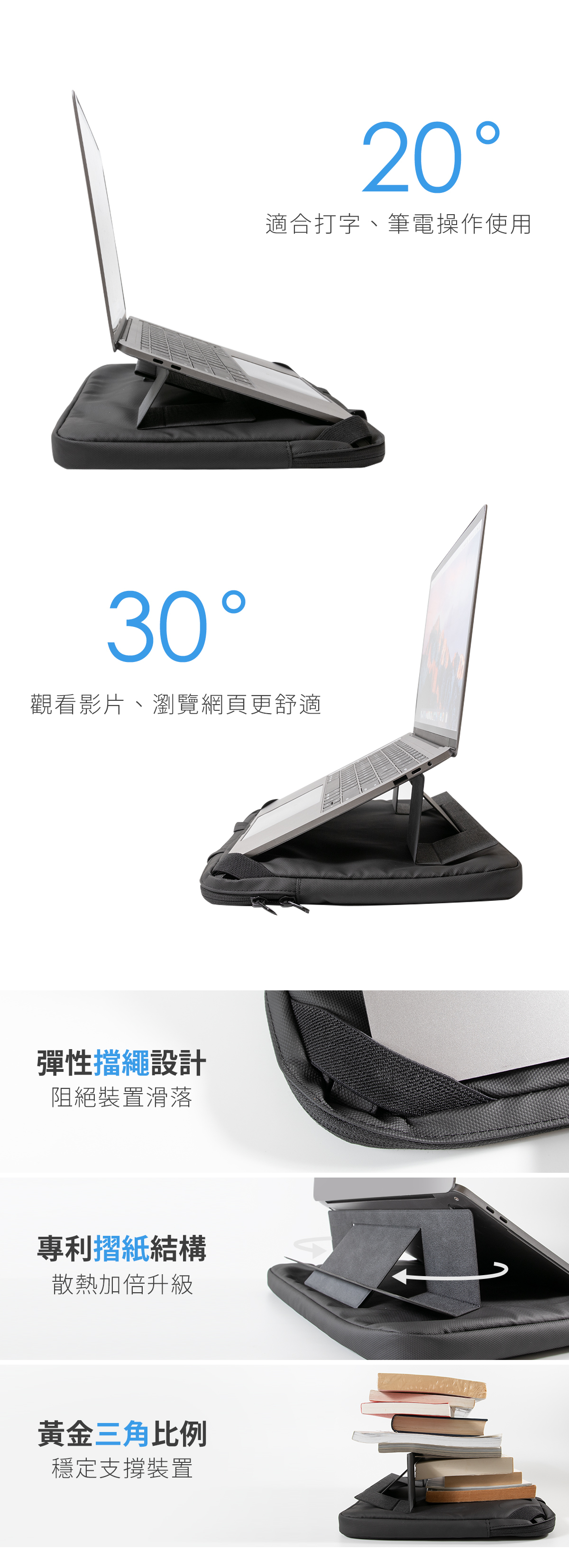 Carrier｜筆電支架公事包，筆電包