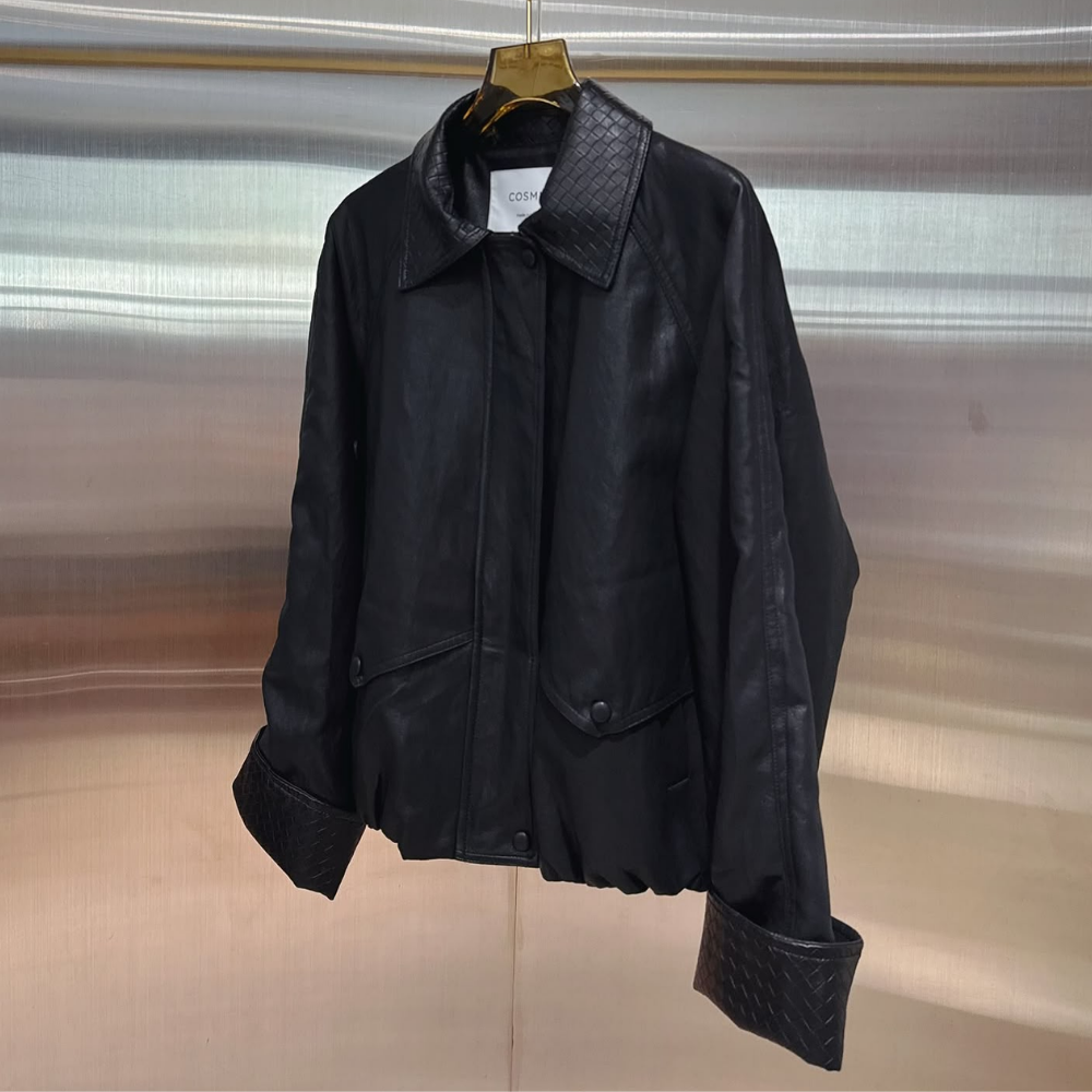 JAC-CCG0919-046 PU蛋白軟身滑皮外套 (A46)