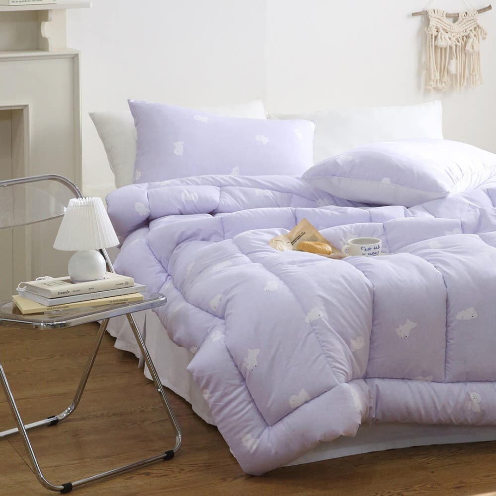 Privishon Dust-Free Semi-Microfiber All-Season Comforter