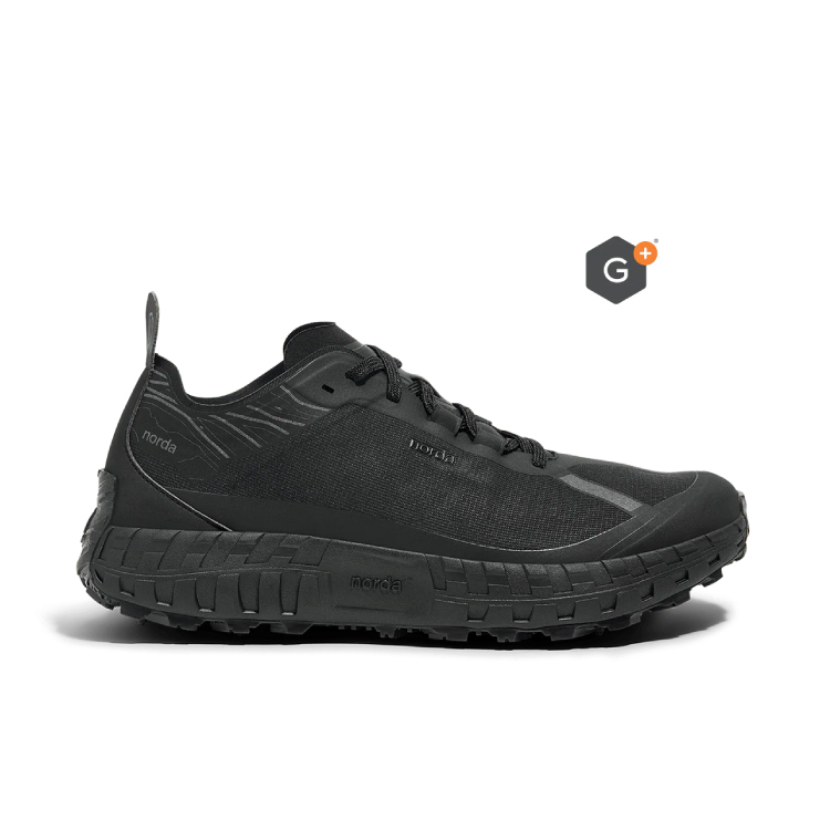 Norda Women's 001A G+ Waterproof Trail Running Shoes - Stealth Black