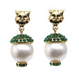 Drop Earrings CT-CLE03-G_R -M