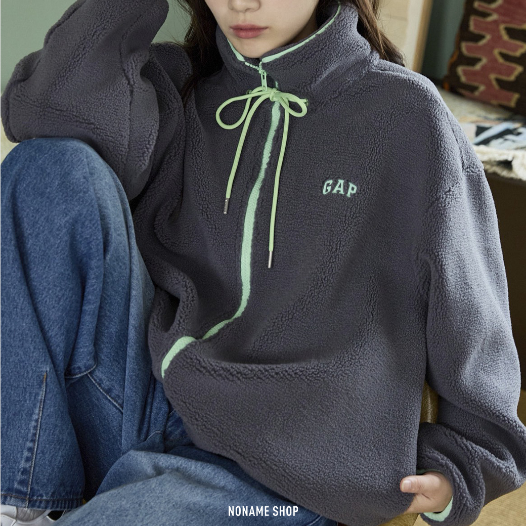 PUBLUX × GAP 限定聯名款 撞色 搖粒絨 外套 三色 (女款)