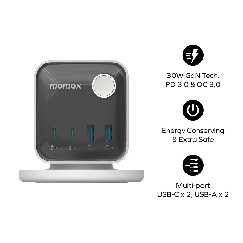 Momax US20 1-Charge PD25W 3 位電源盒