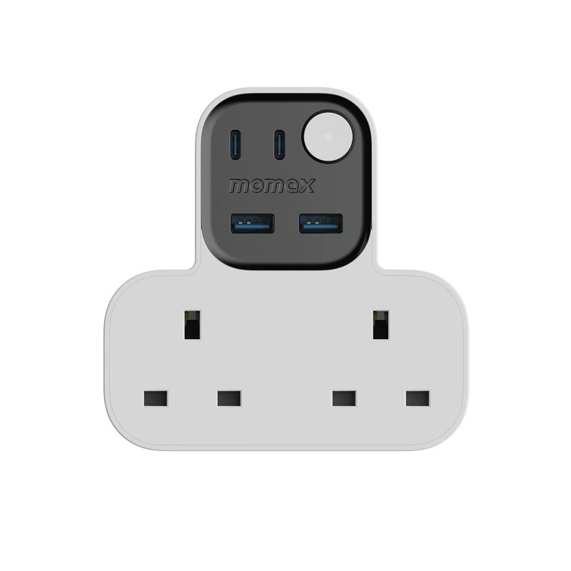 Momax US17 T 型 2 插座 + USB 25W PD