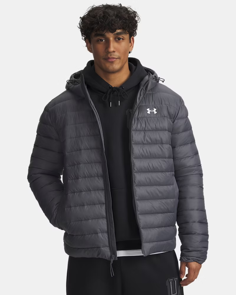 【預購】UNDER ARMOUR N091952 Sportswear 男裝鋪棉連帽外套 (灰色)