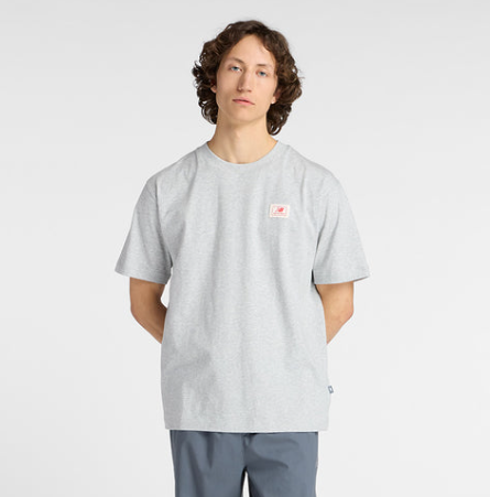 【預購】NEW BALANCE N091908 男裝短袖上衣 (灰色)