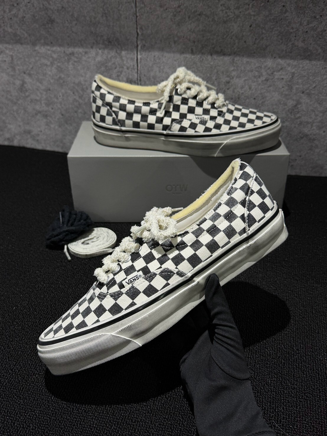 Vans Era 95 DST OTW 經典高端款做舊棋盤格