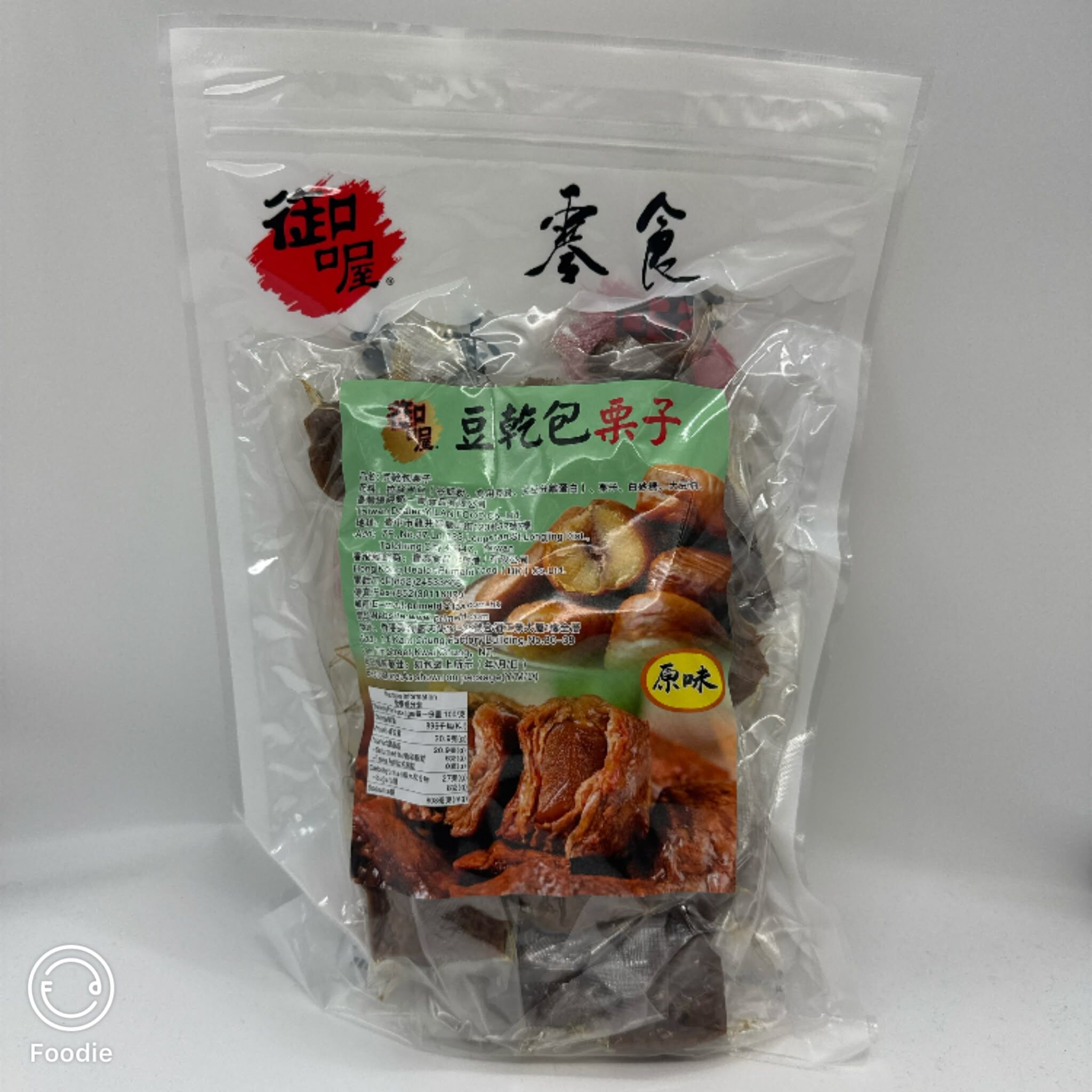 台灣御喔 豆乾包栗子 原味 454克